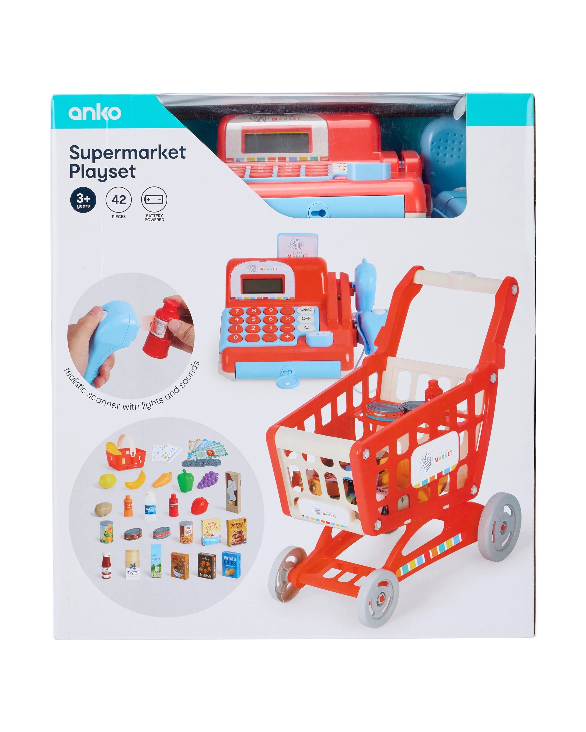 8 42 Piece Supermarket Playset, 8 of 9