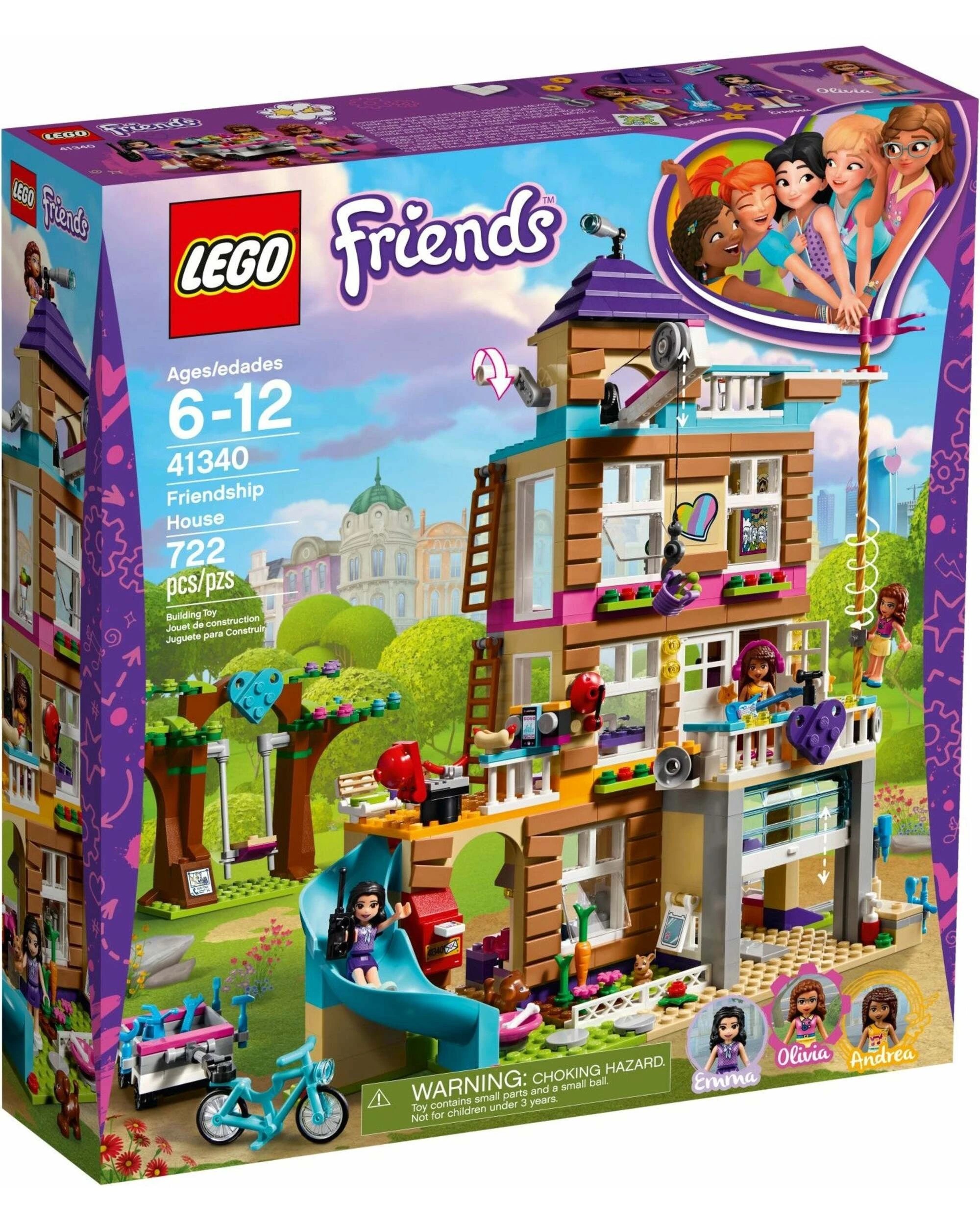 1 LEGO 41340 Friendship House: Rescue Missions & Fun Times, 1 of 5