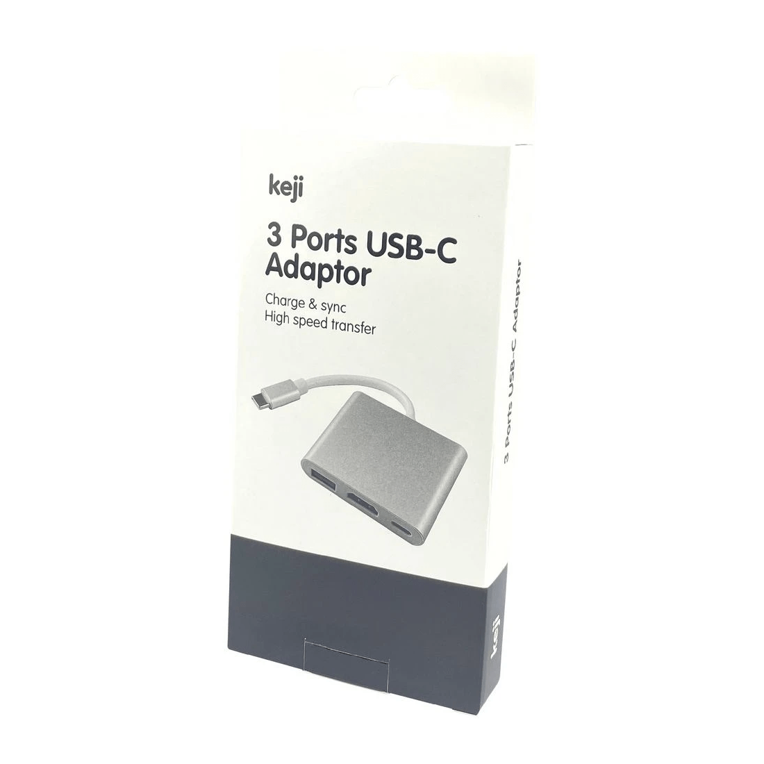 4 Keji 3-in-1 Multiport USB-C Adapter, 4 of 5