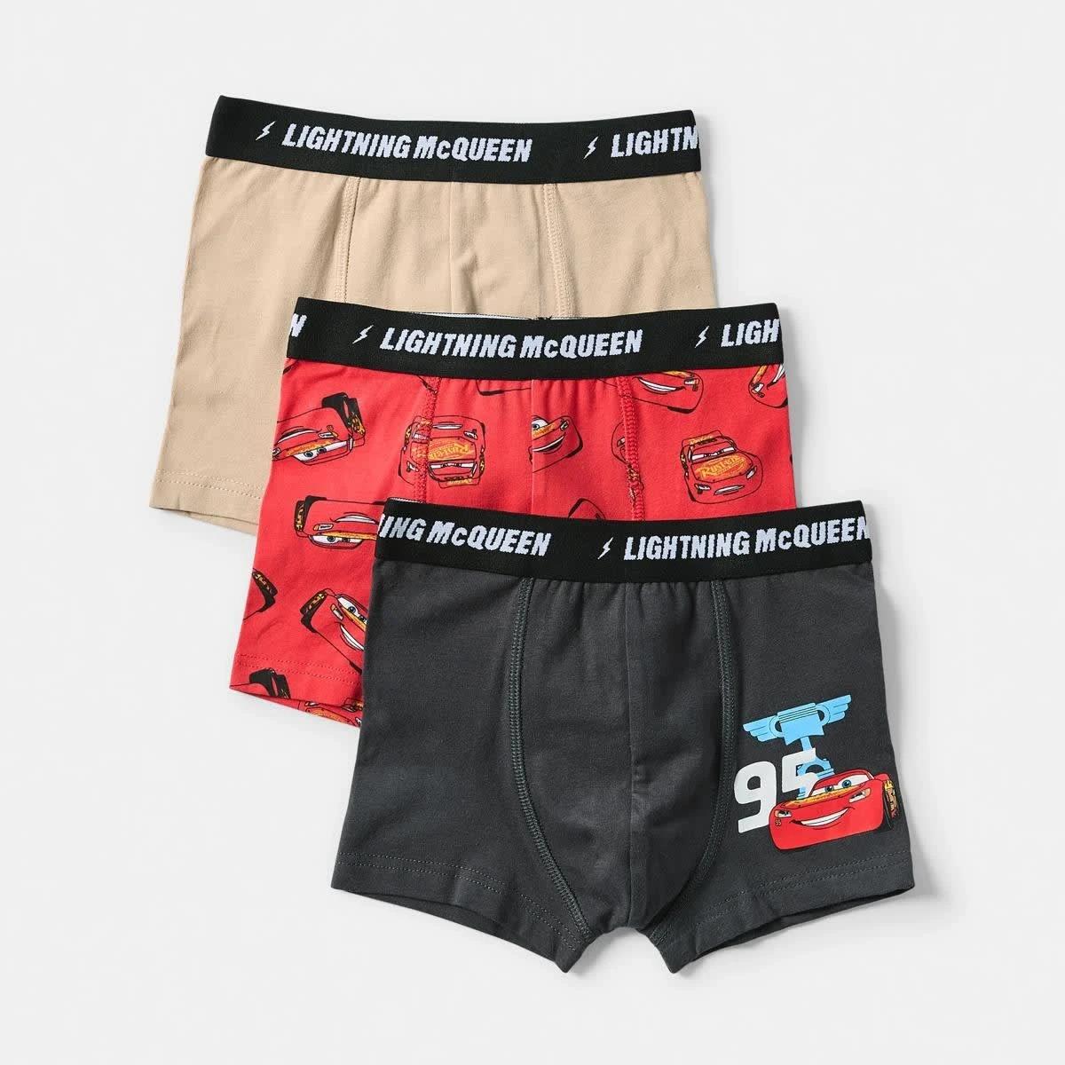 1 3 Pack Cars License Trunks CARS PRINT, 1 of 5