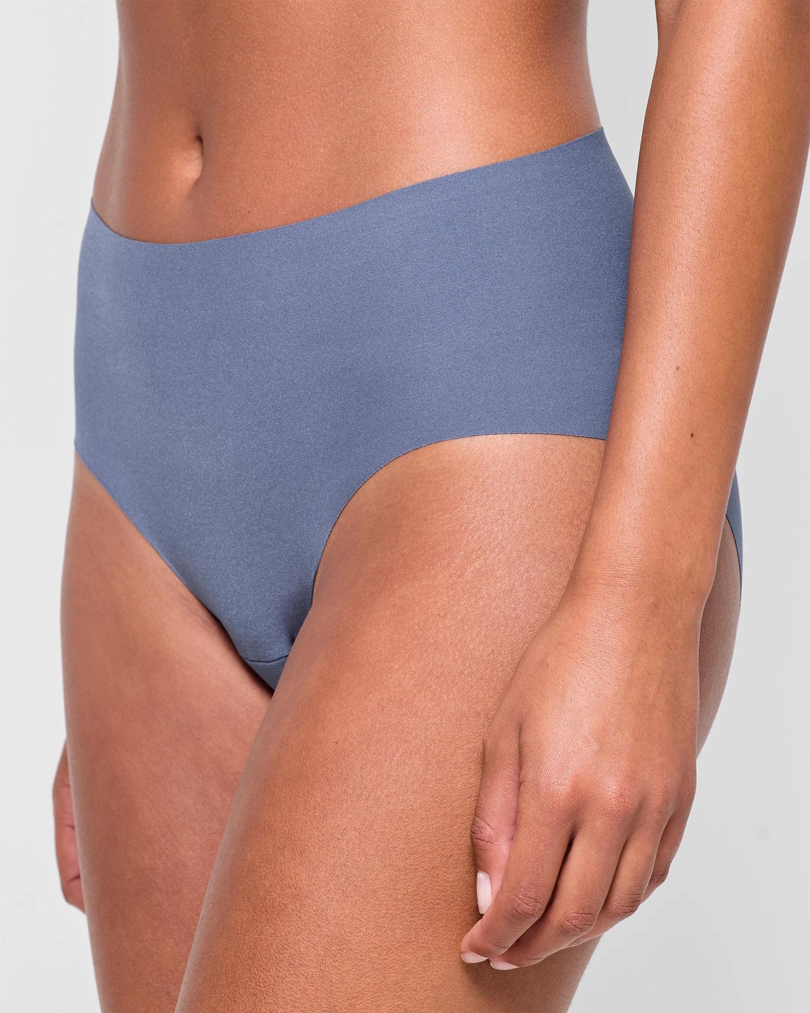 3 Target Womens Bonded No Show Midi Briefs 2 Pack BLUE INDIGO/BARE BEAUTY, 3 of 3