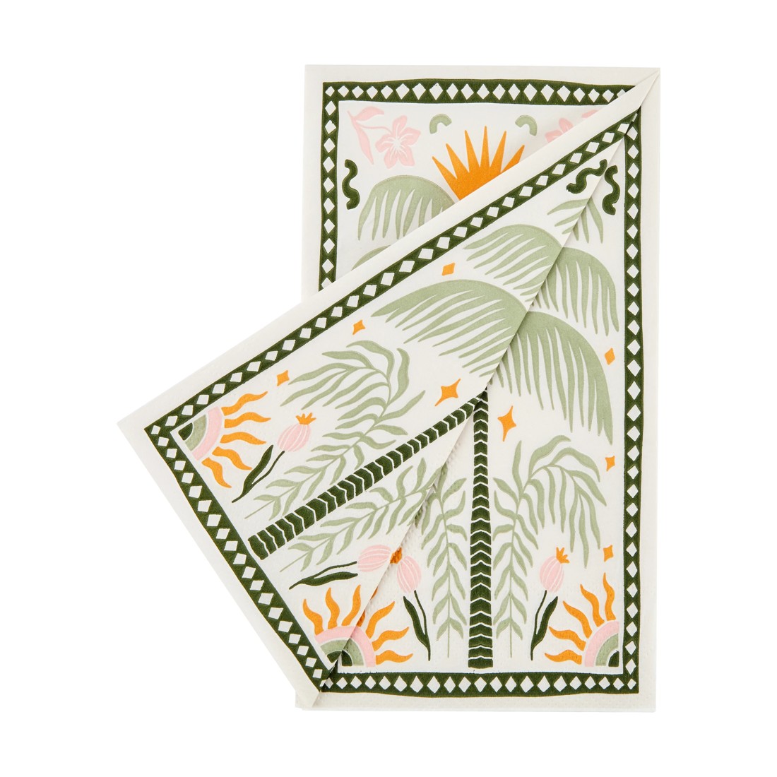 3 20 Piece Palm Tree Paper Napkins, 3 of 4
