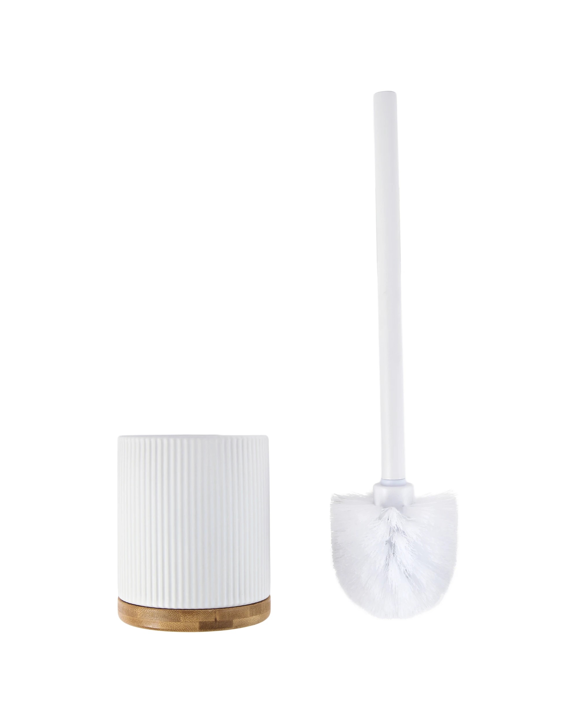 1 Bamboo and Linear Toilet Brush, 1 of 7