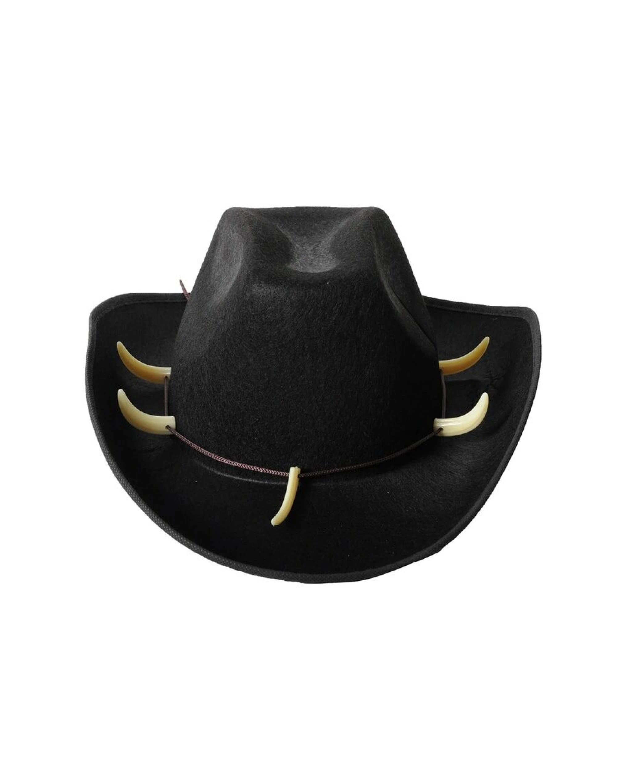 3 Br Costumes Crocodile Dundee-style Black Cowboy Hat – Adjustable Chin Cord For Outback & Western Themes, 3 of 4