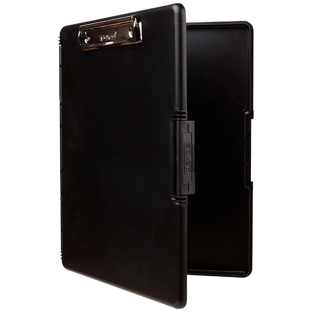 1 Dexas Slimcase 2 A4 Storage Clipboard Black, 1 of 1