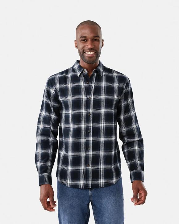 Long Sleeve Brushed Check Shirt