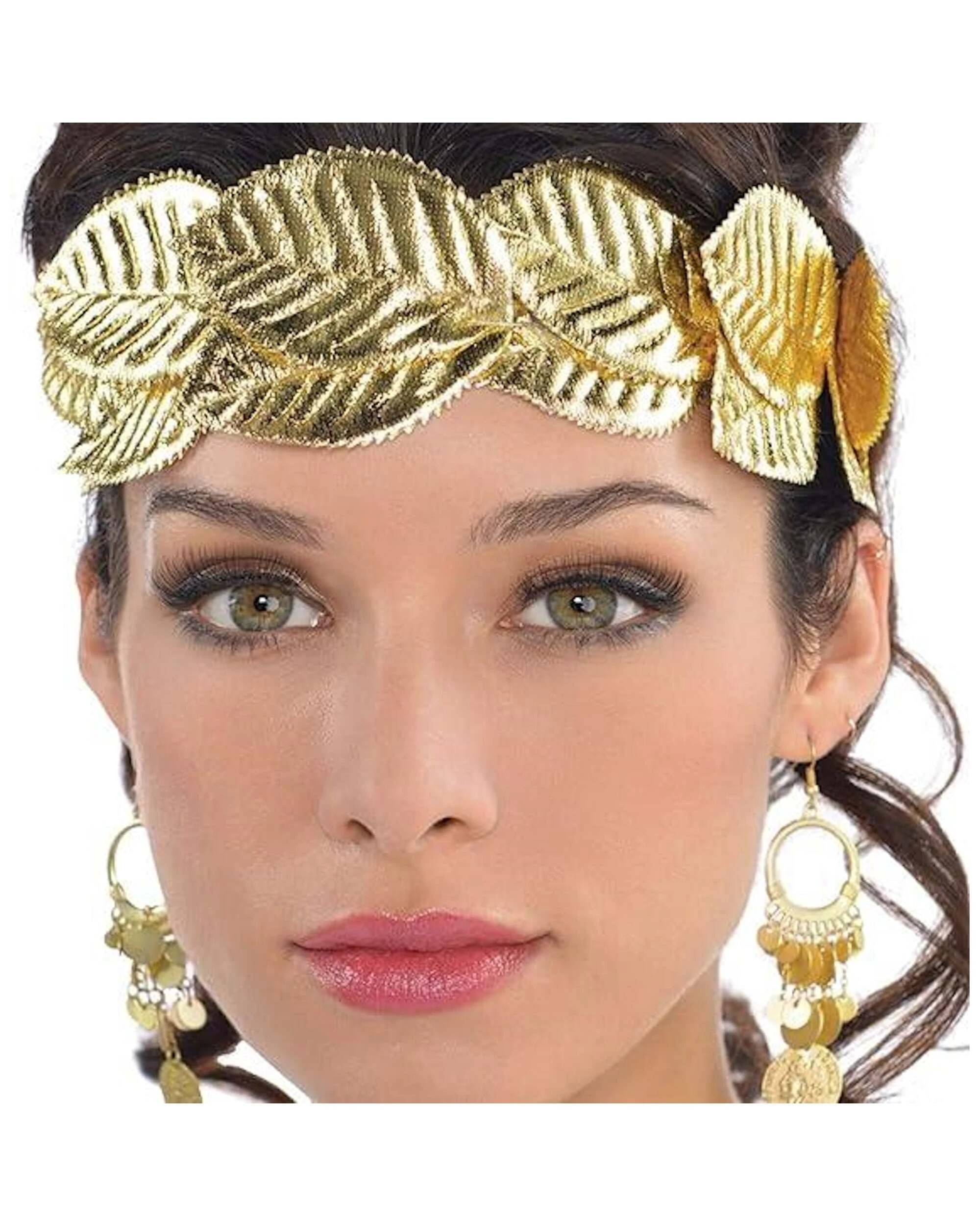 1 Amscan Inc. Ancient Roman Gold Foil Head Wreath - One Size - Gold, 1 of 1