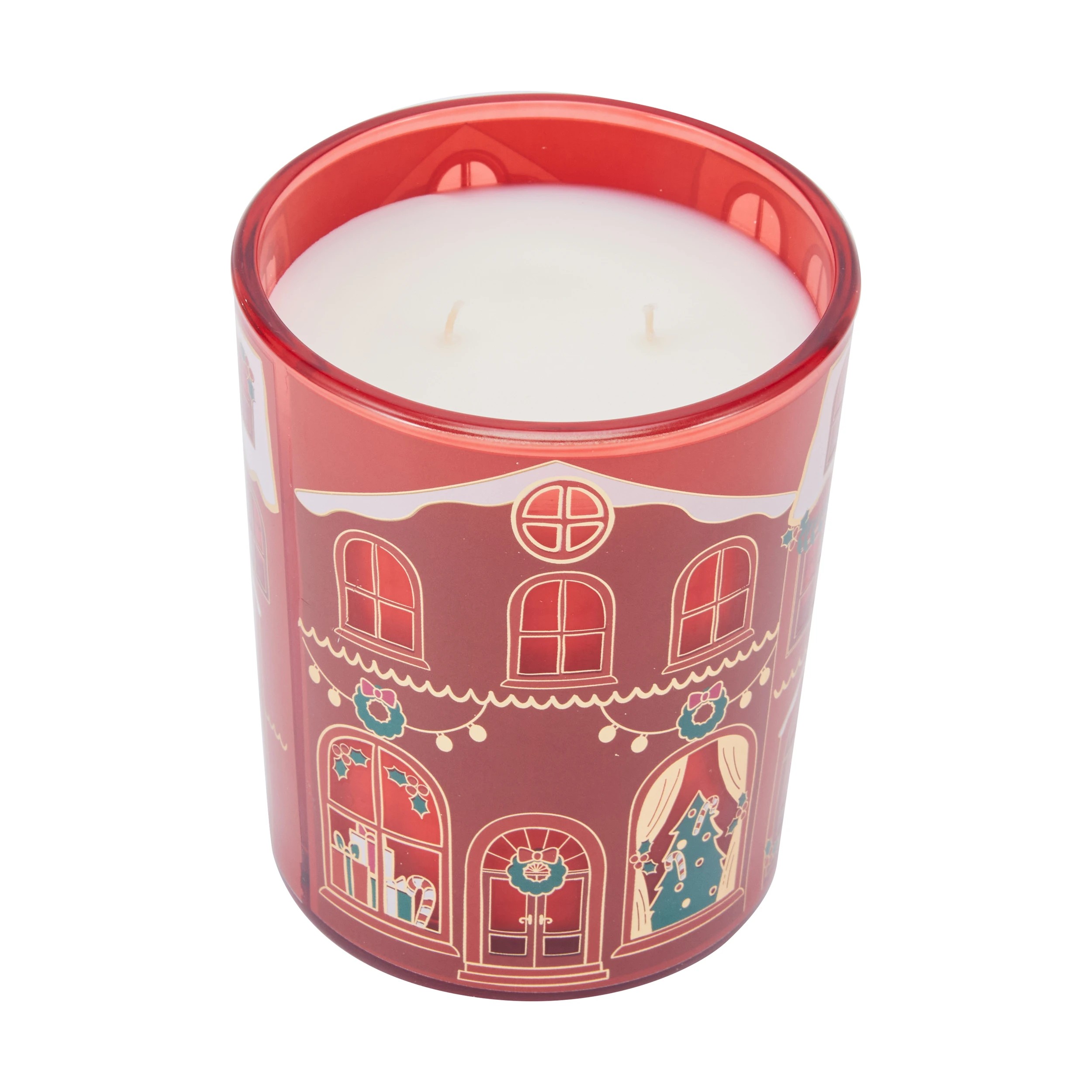 4 Christmas Village Glowing Scene Candle, 4 of 7