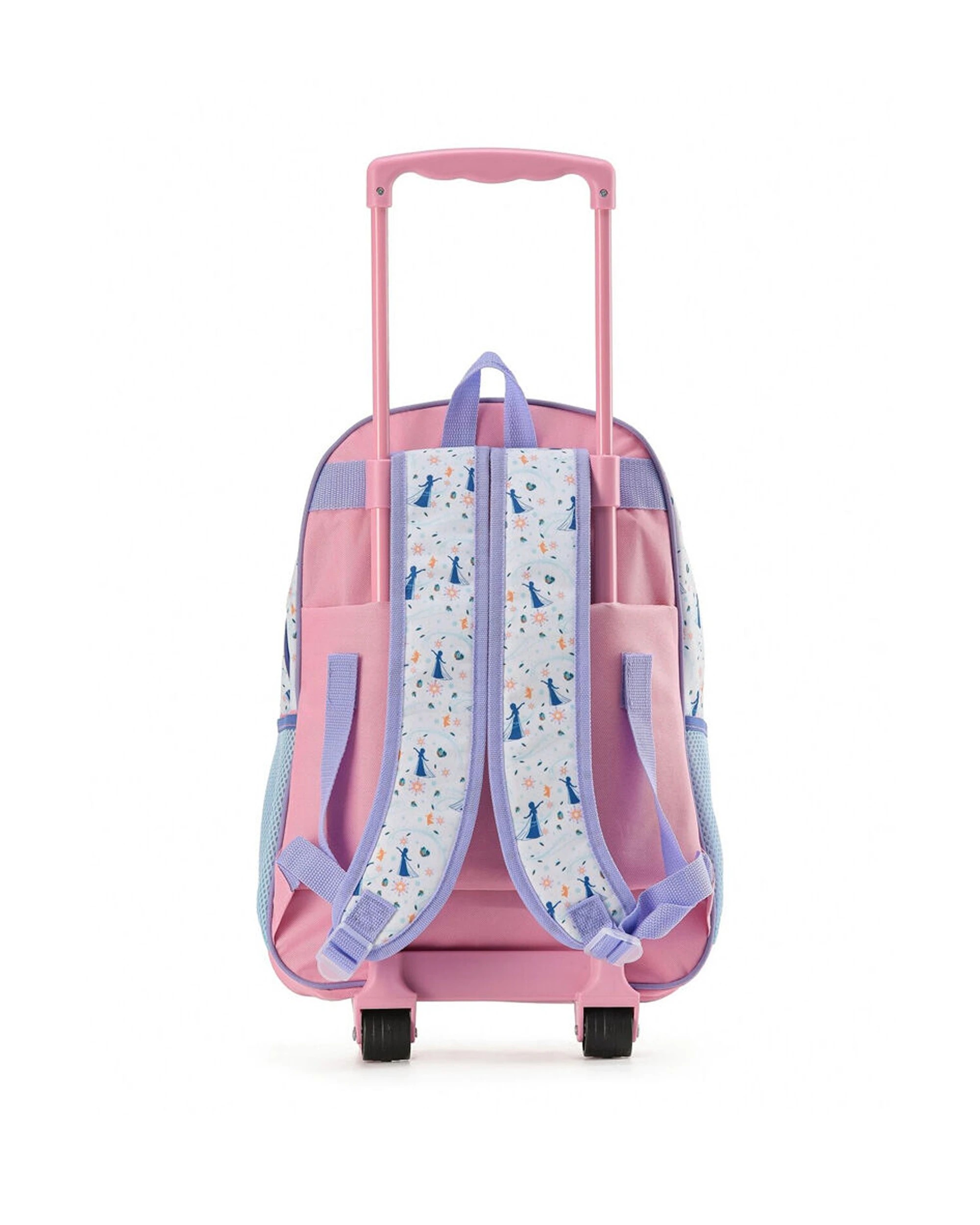 2 Disney Frozen Wheeled Trolley Backpack 17 Inch Girls School Kids 3 Years - Multi, 2 of 3