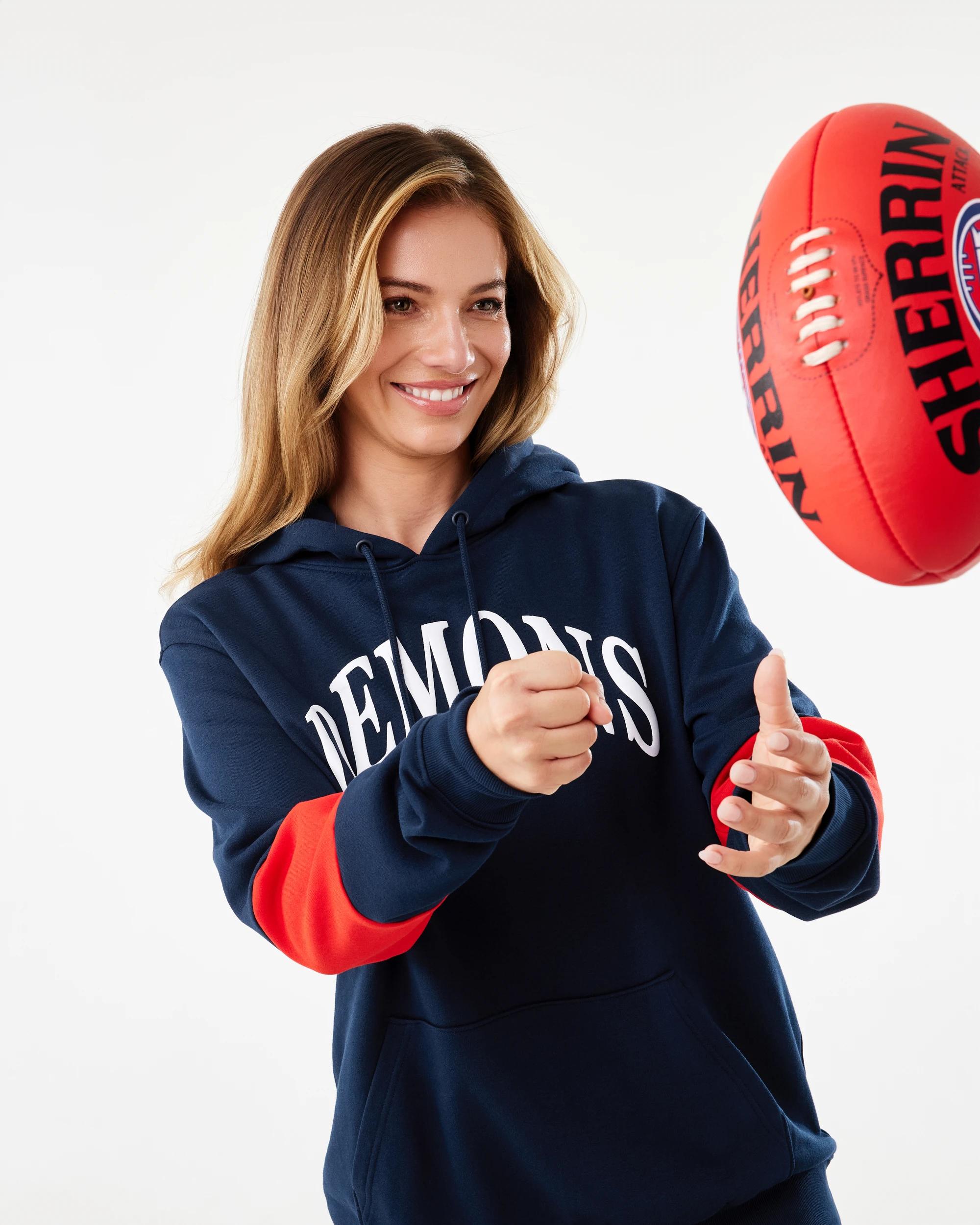1 Official AFL Adult Hoodie Melbourne, 1 of 8