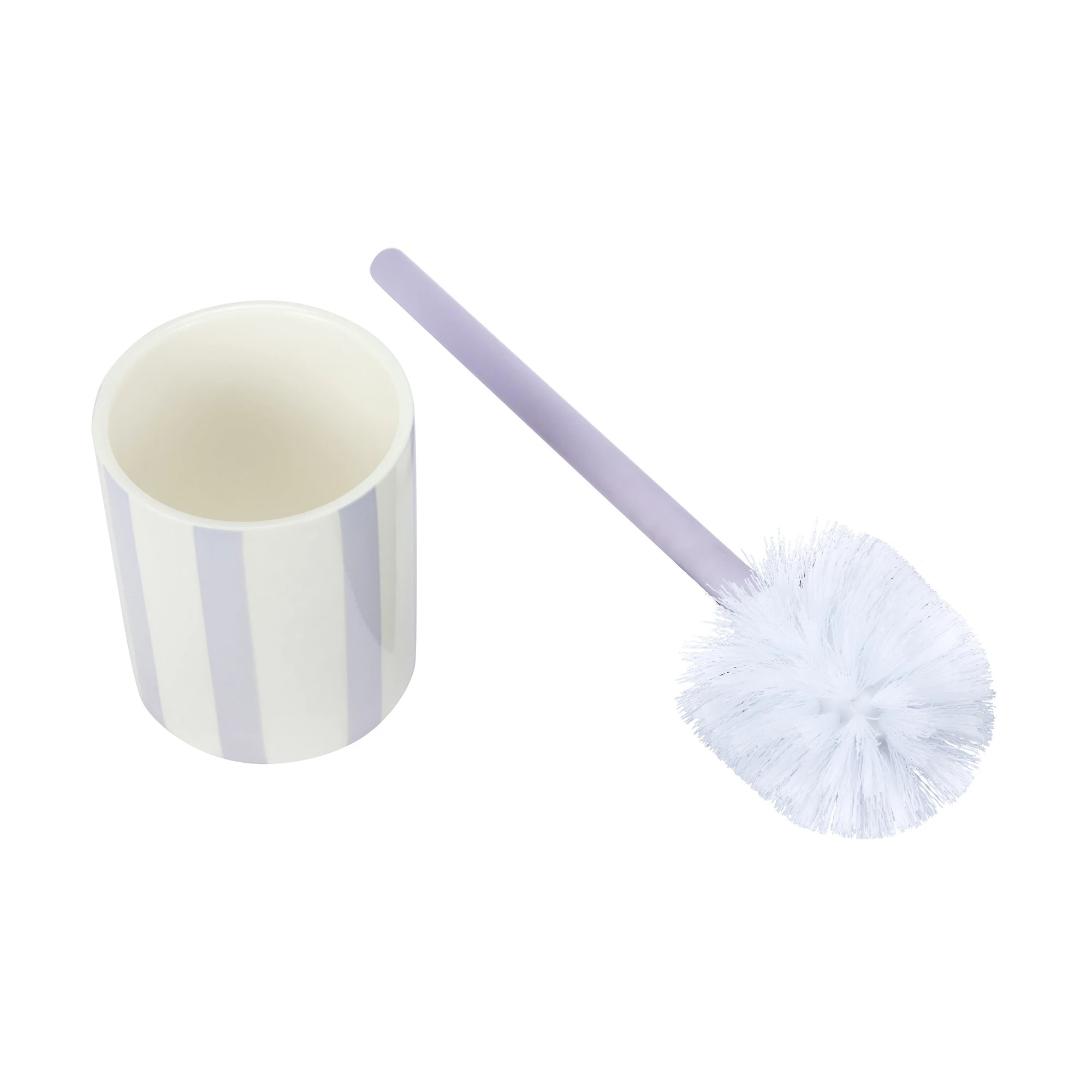 3 Stripe Toilet Brush - Lilac, 3 of 6