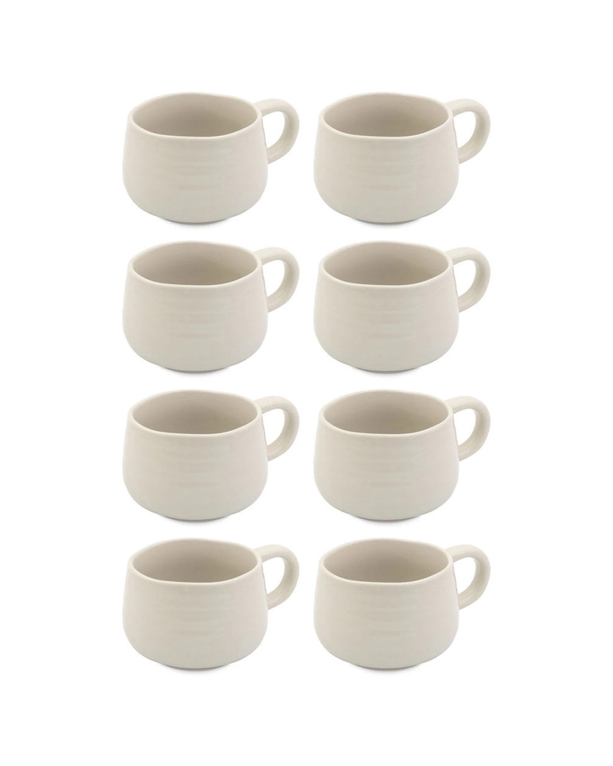 1 Jamie Oliver 8PK Big Love Cosy Cuppa Mug 375ml Stoneware Durable Everyday Use - White, 1 of 6