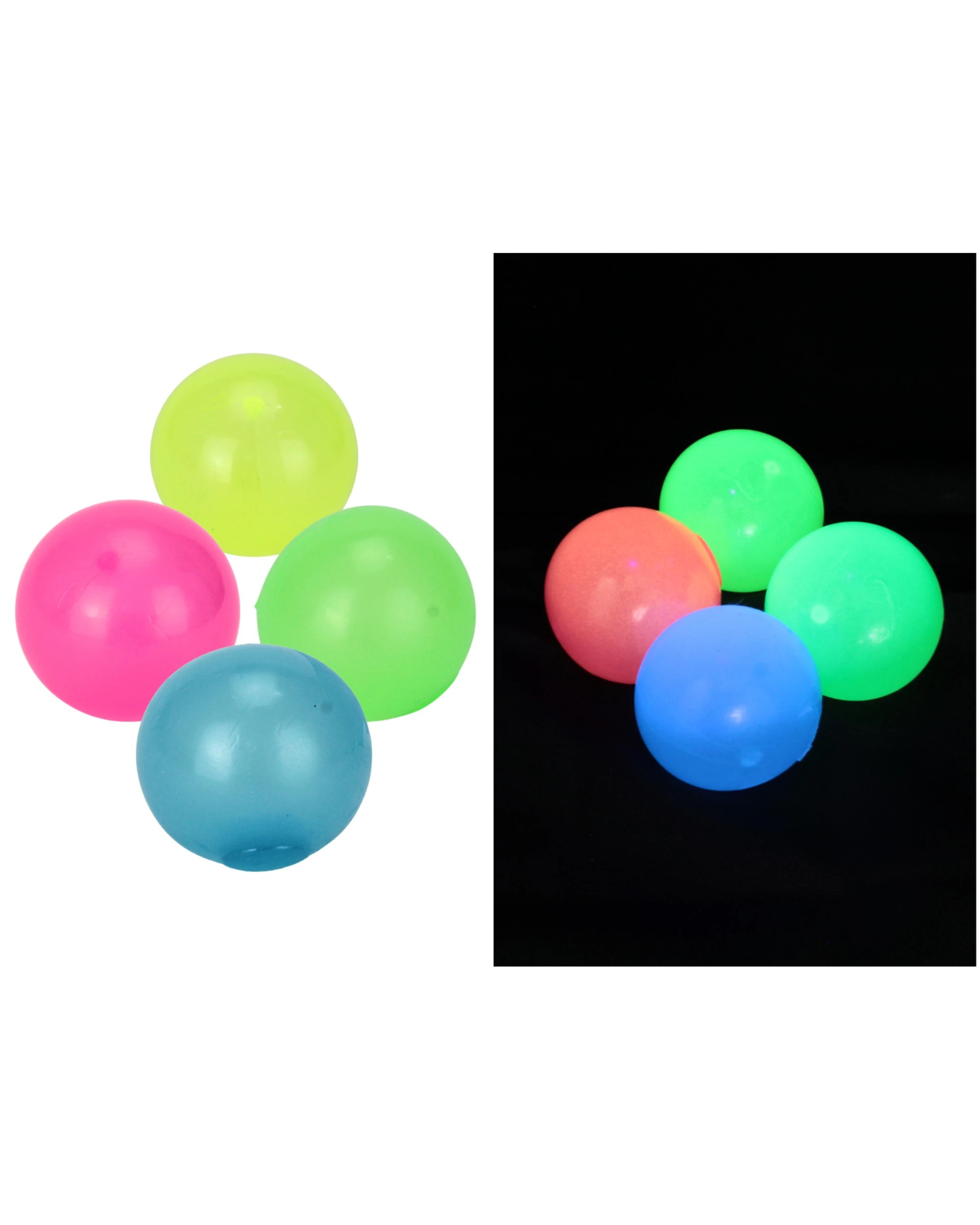 1 Durmaz Glow In The Dark Squishy Slime Ball - Assorted, 1 of 4