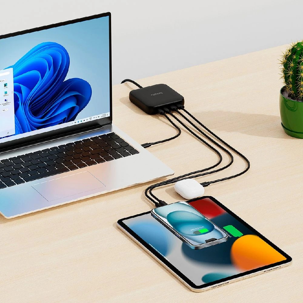 4 Comsol 4 Port USB Desktop Charger, 4 of 5