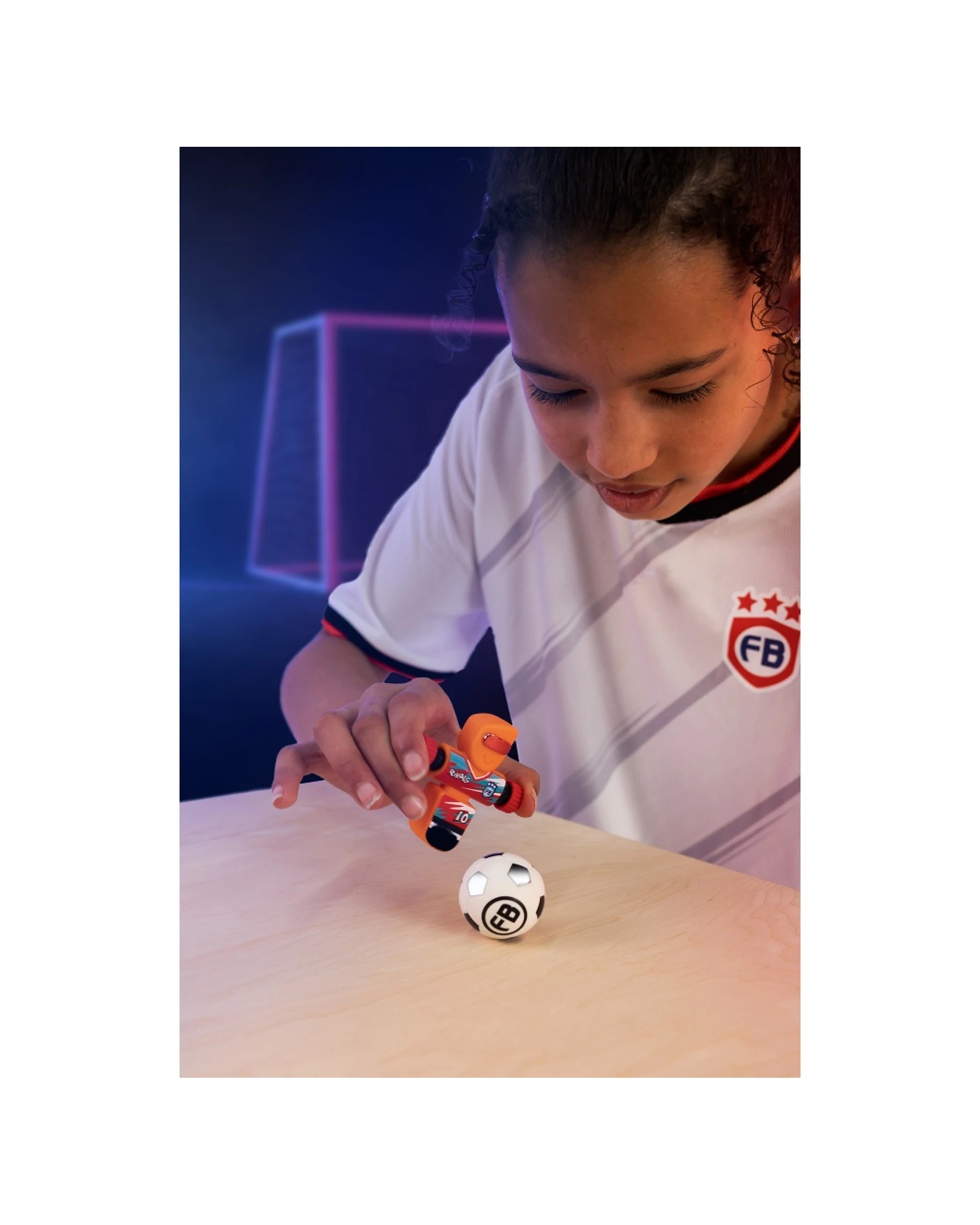 5 Foosbots Rivals On The Go Portable Table Kids Toy Soccer Football Game - Multi, 5 of 5