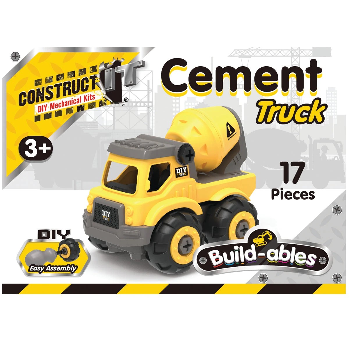 5 Constructit Buildables Cement Truck, 5 of 6