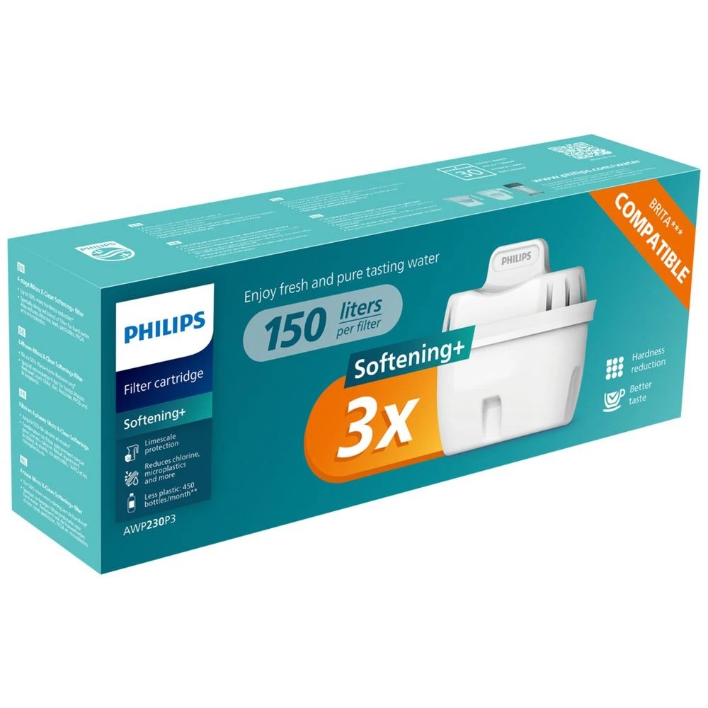 1 Philips Micro X-Clean Soft Filter 3 Pack, 1 of 6