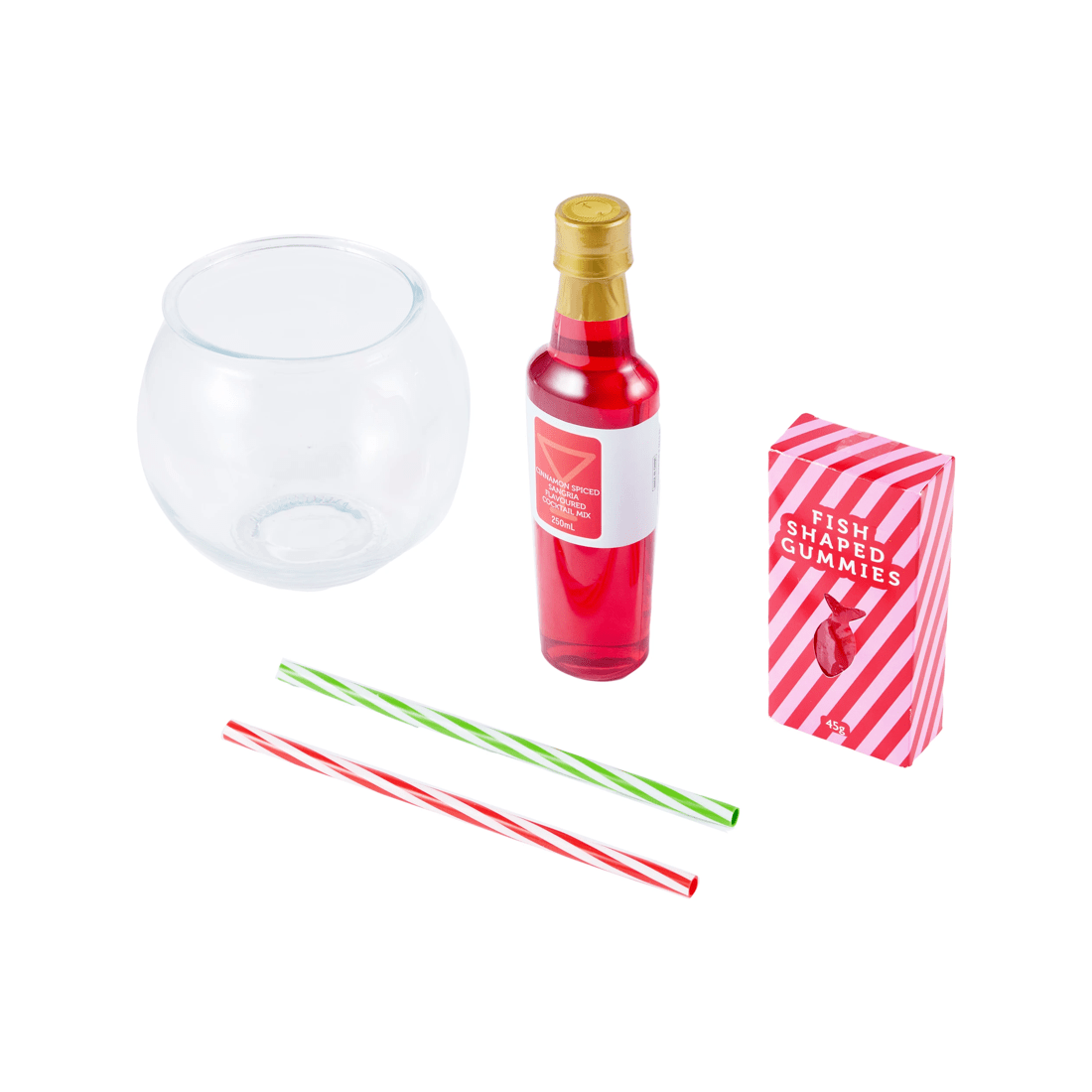 2 Fishbowl Cocktail Mixer Gift Set, 2 of 8