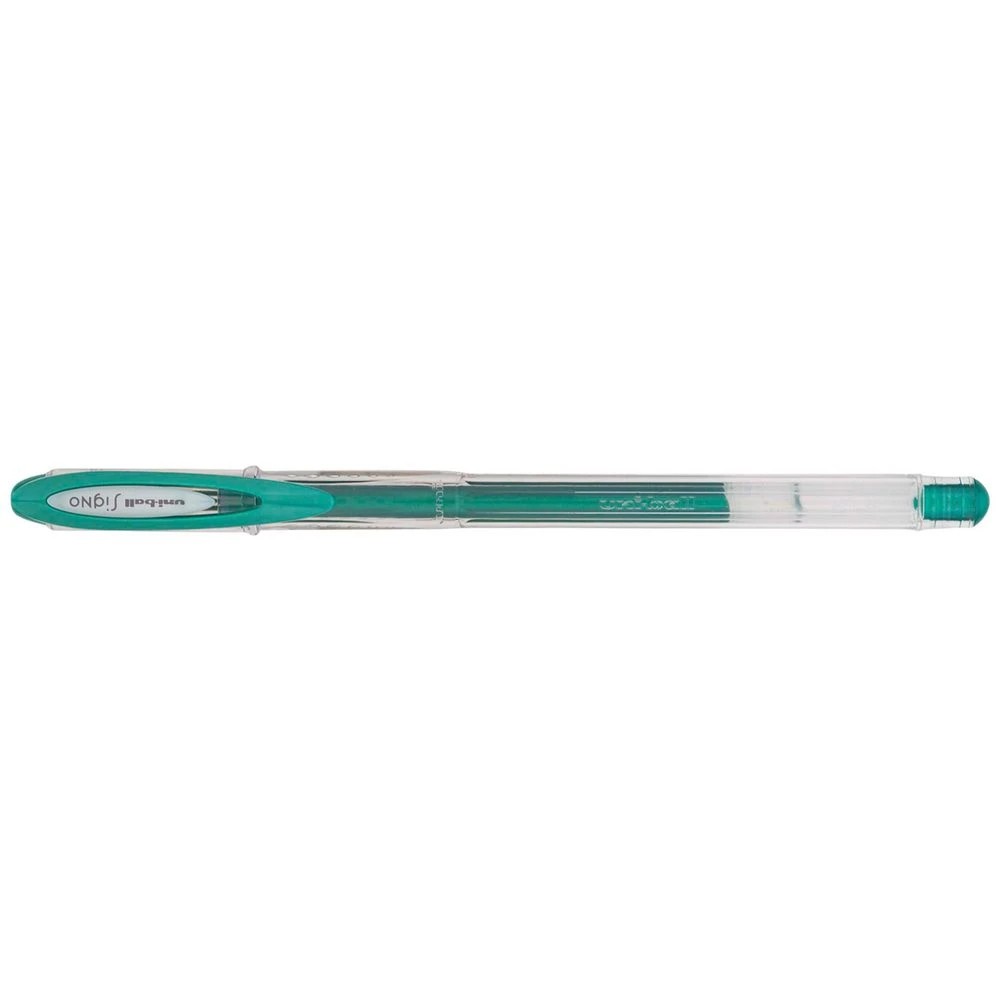 1 Uni-Ball Signo Noble Metallic Gel Pen Green, 1 of 1