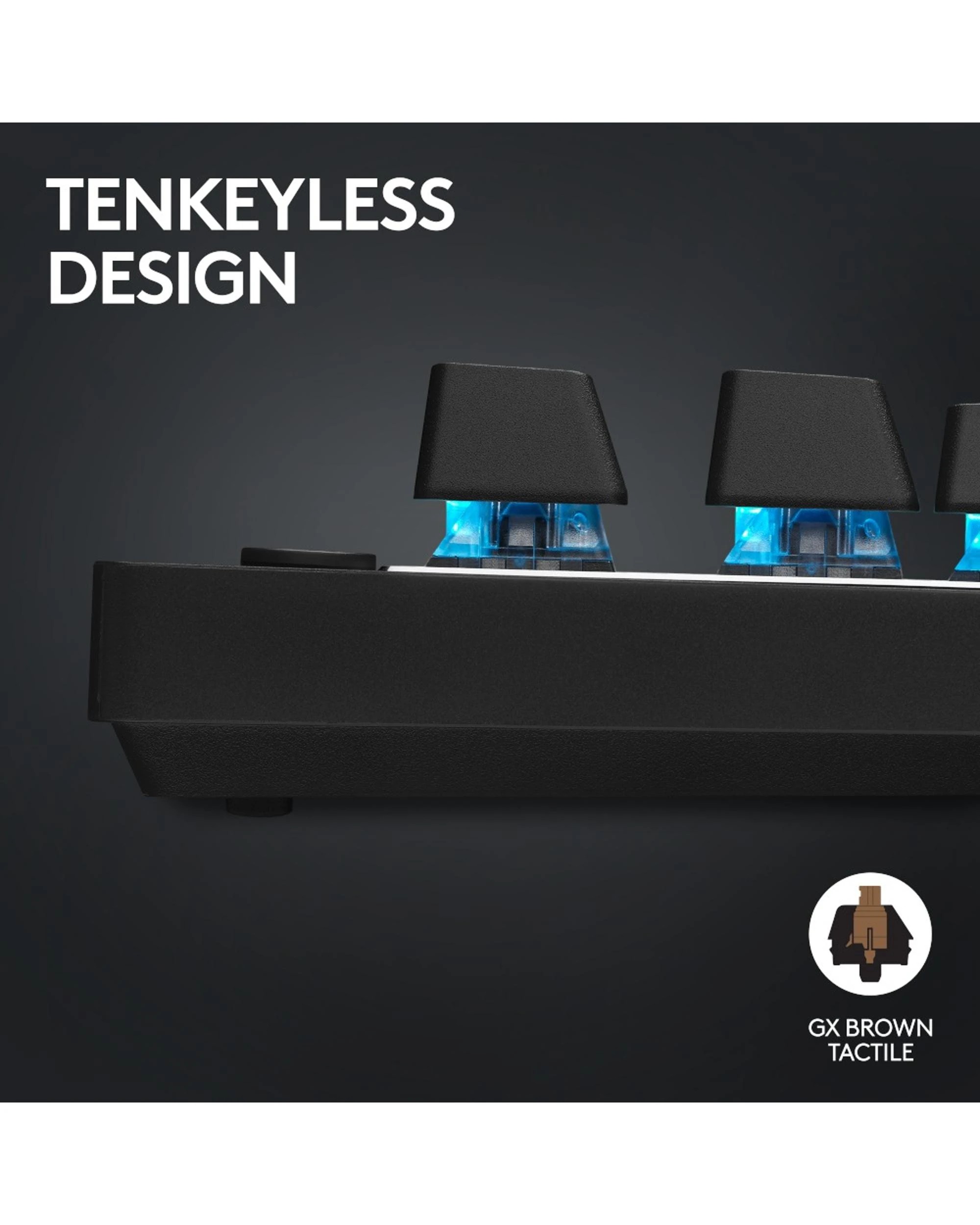 4 Logitech G PRO X TKL LIGHTSPEED Gaming Keyboard - Black, 4 of 8