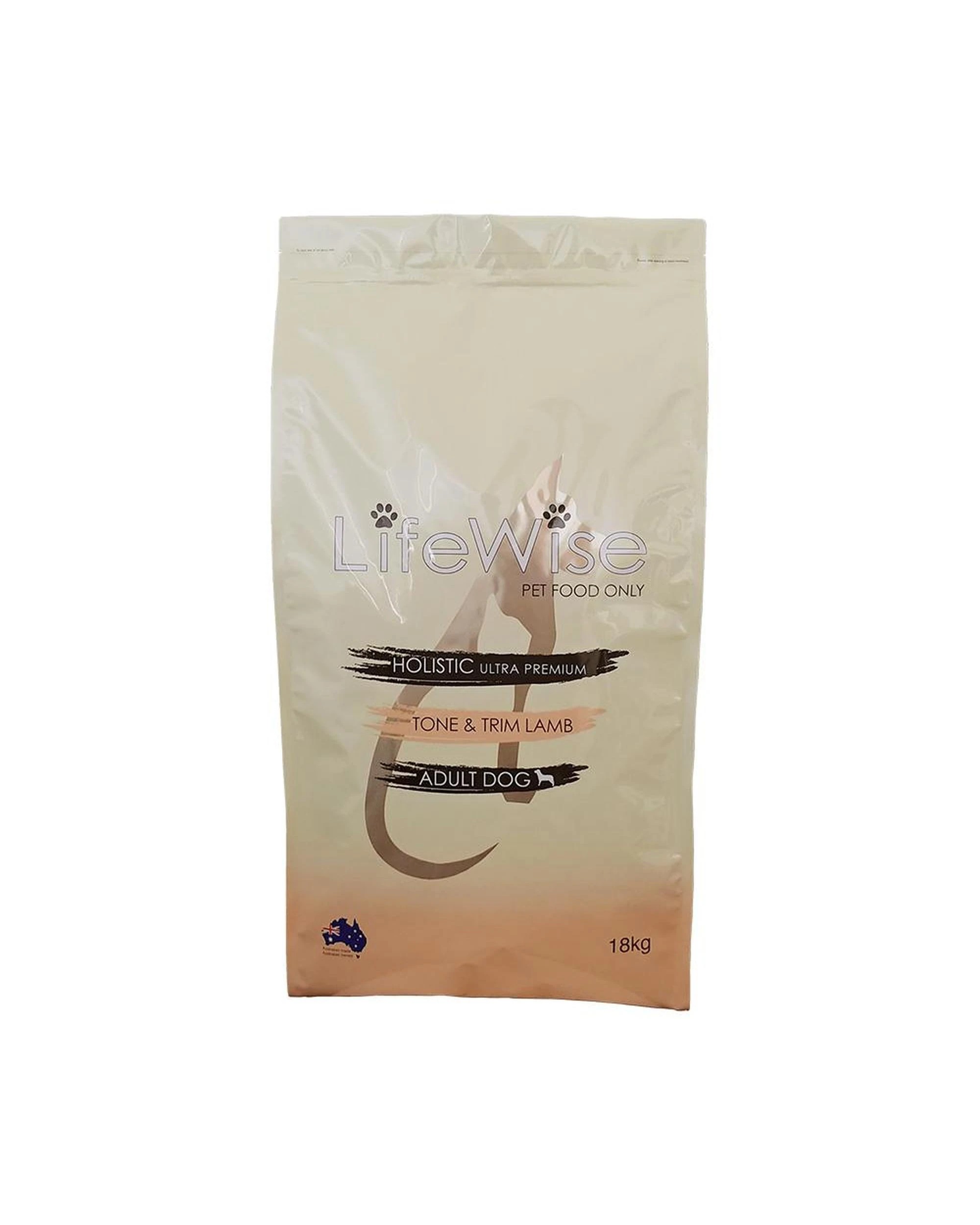 1 Lifewise Adult Dry Dog Food Tone & Trim Lamb w/ Oats & Vegetables 18kg, 1 of 2