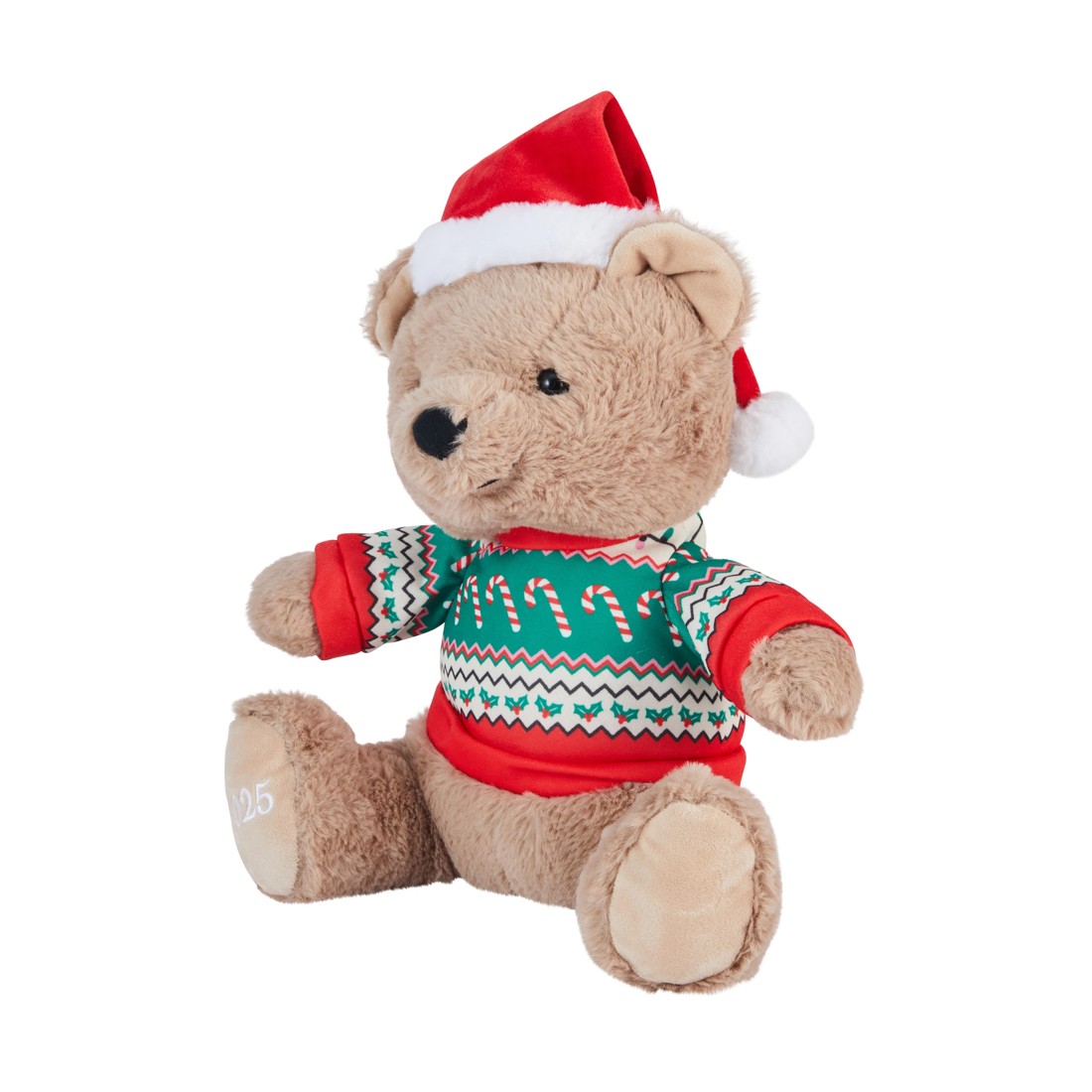 2 Kenzie Christmas Plush Bear, 2 of 5