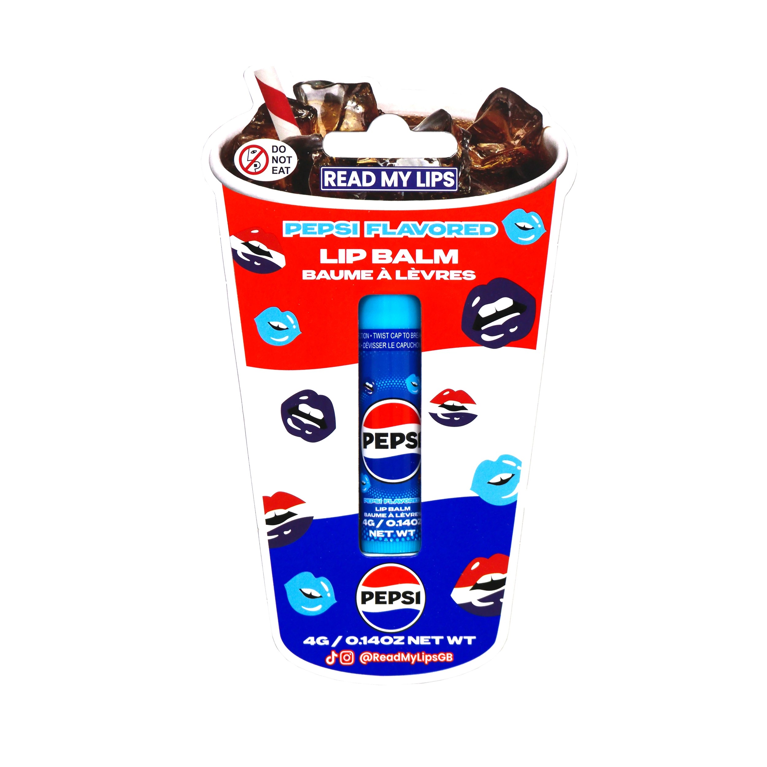 1 Pepsi Read My Lips Lip Balm 4g - Pepsi Flavoured, 1 of 2