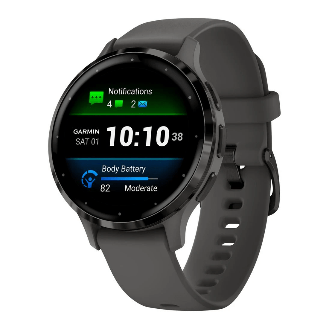 1 Garmin Venu 3S Fitness Smartwatch Pebble Grey, 1 of 6