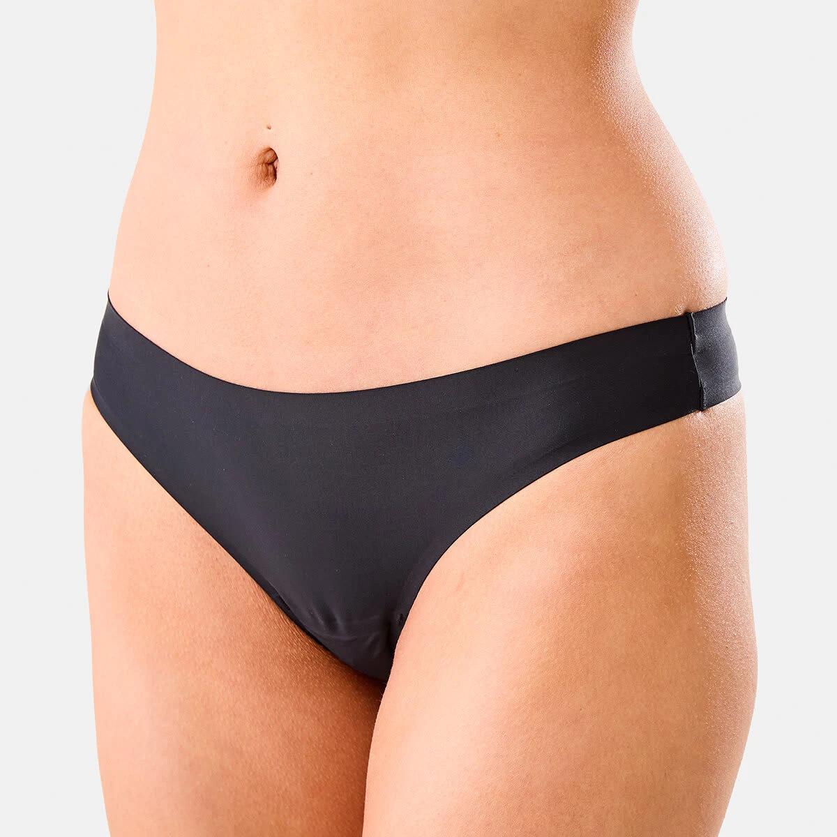 4 3 Pack Outta-Sight G-string Briefs Black, 4 of 5