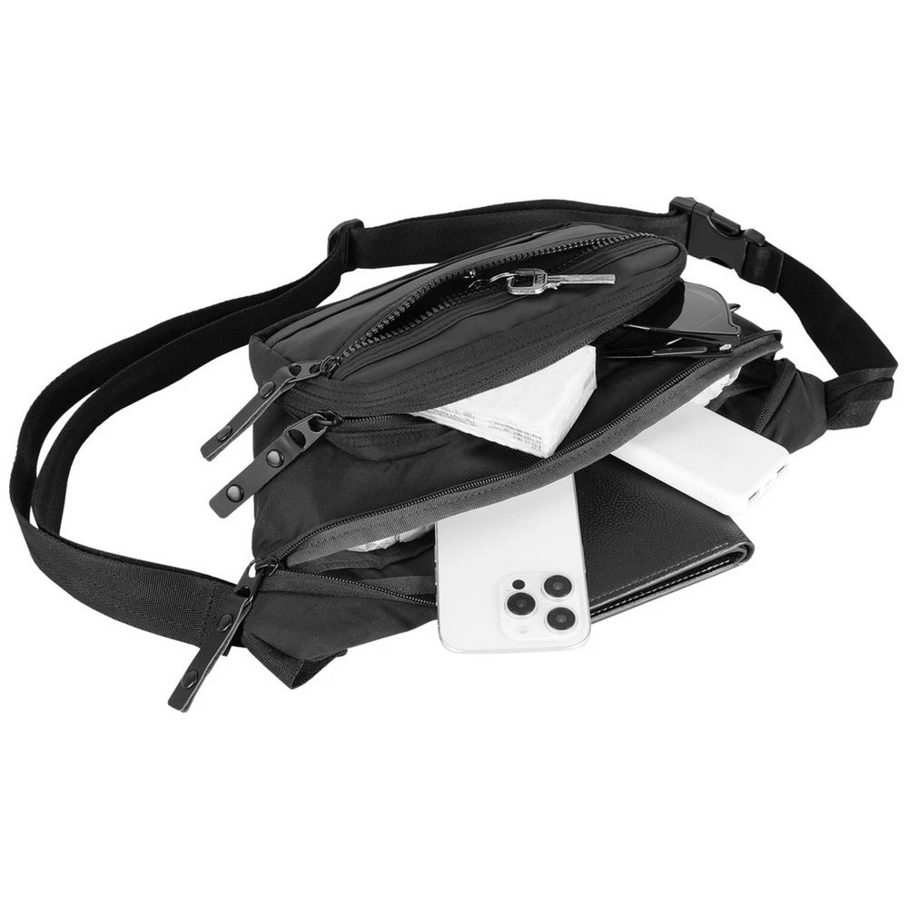 5 Otto Crossbody Bumbag Black, 5 of 7