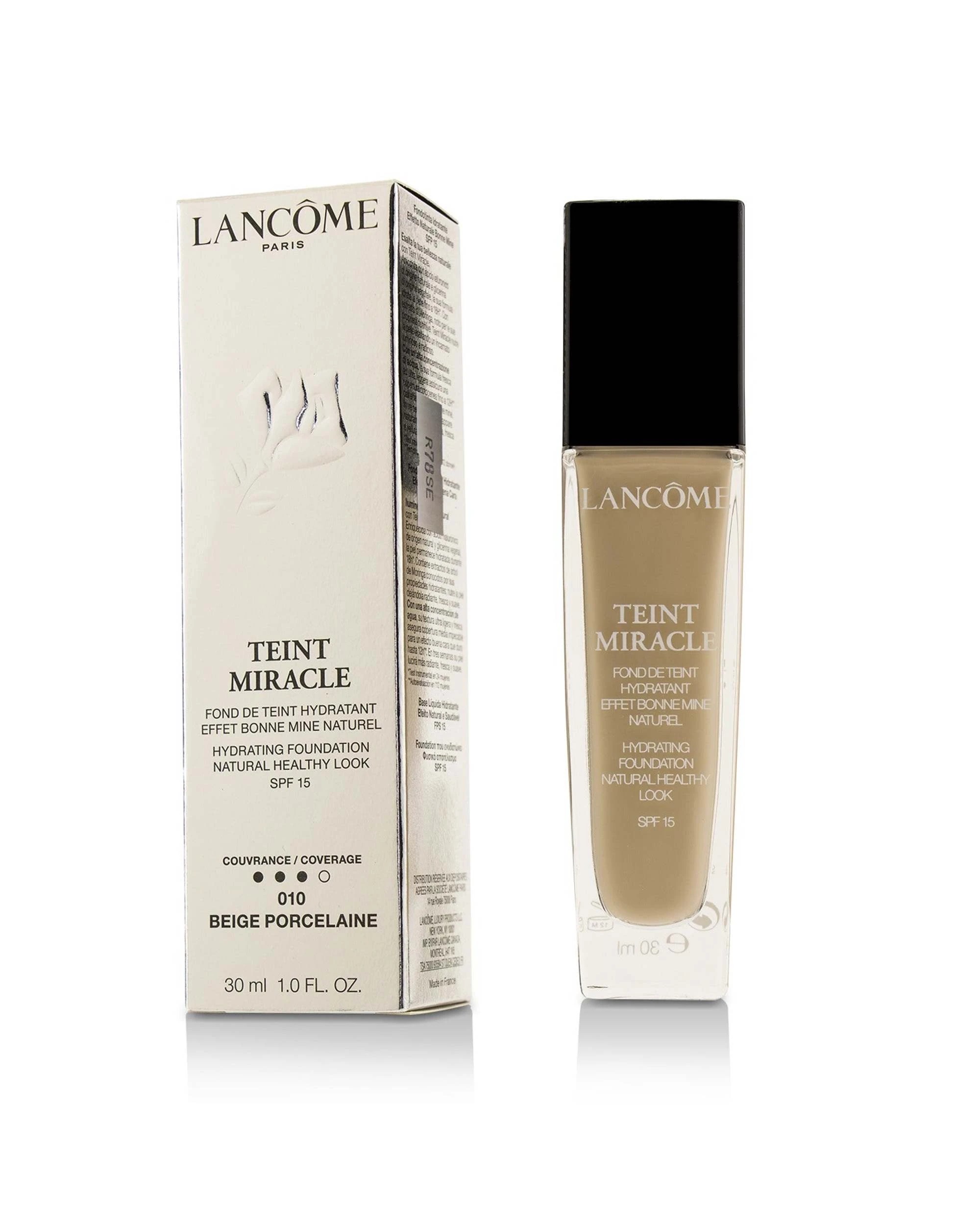 2 Lancome Teint Miracle Hydrating Foundation Natural Healthy Look SPF 15 - # 30ml/1oz - Natural, 2 of 4