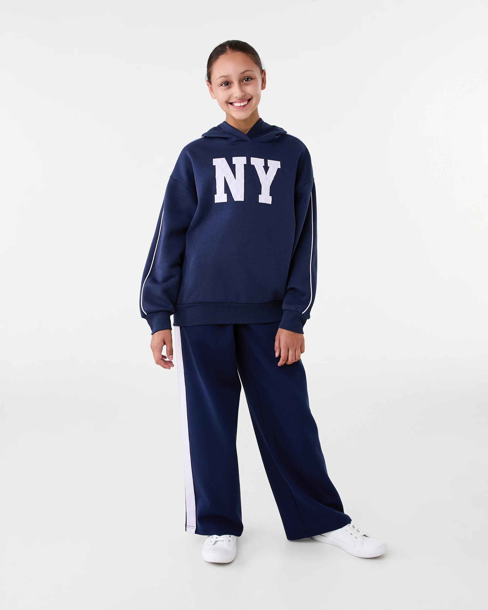 8 Oversized Hoodie Navy Ny, 8 of 9