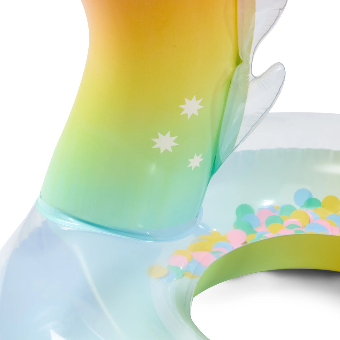 9 Inflatable Unicorn Swim Ring, 9 of 10