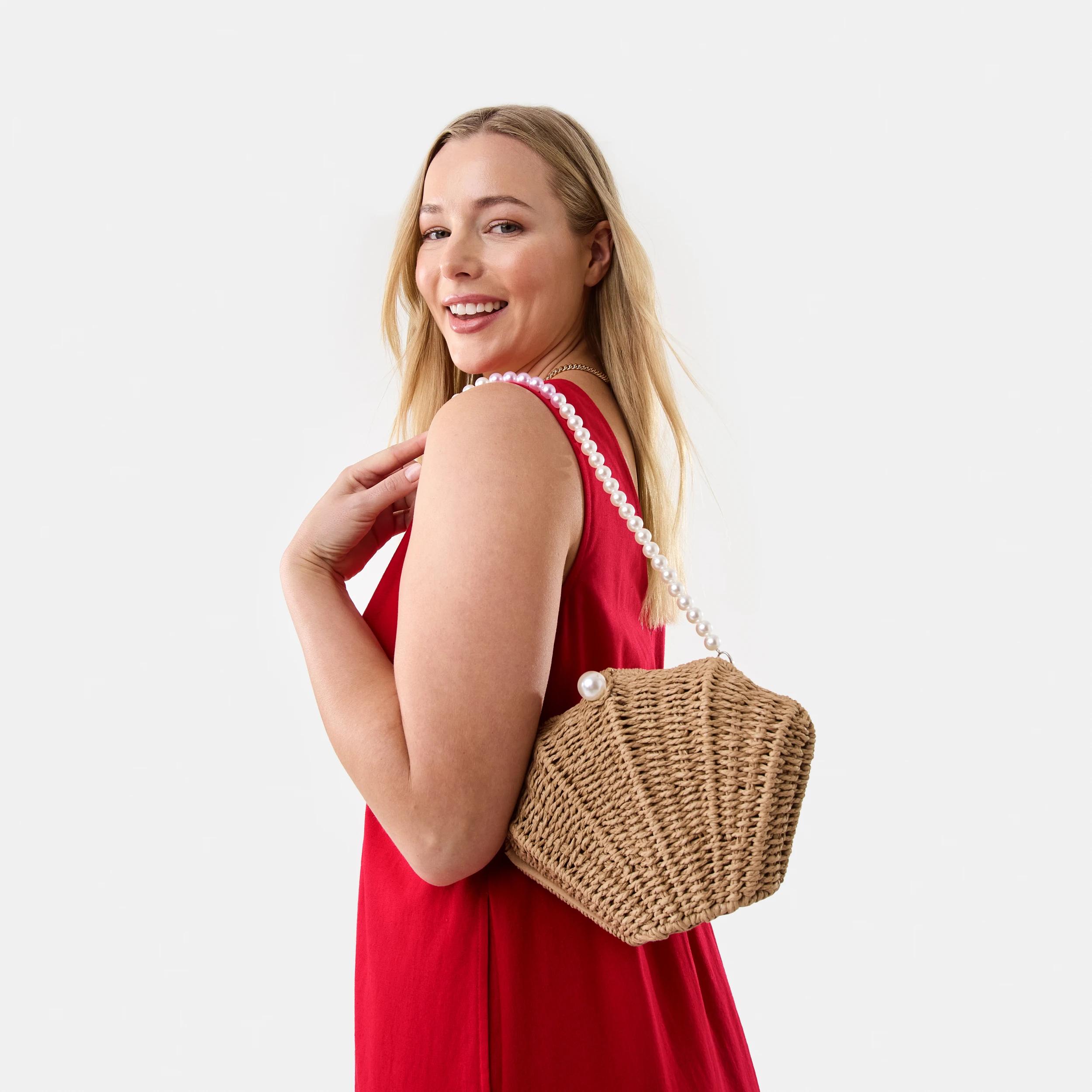 7 Sleeveless Keyhole Maxi Dress Strawberry, 7 of 9