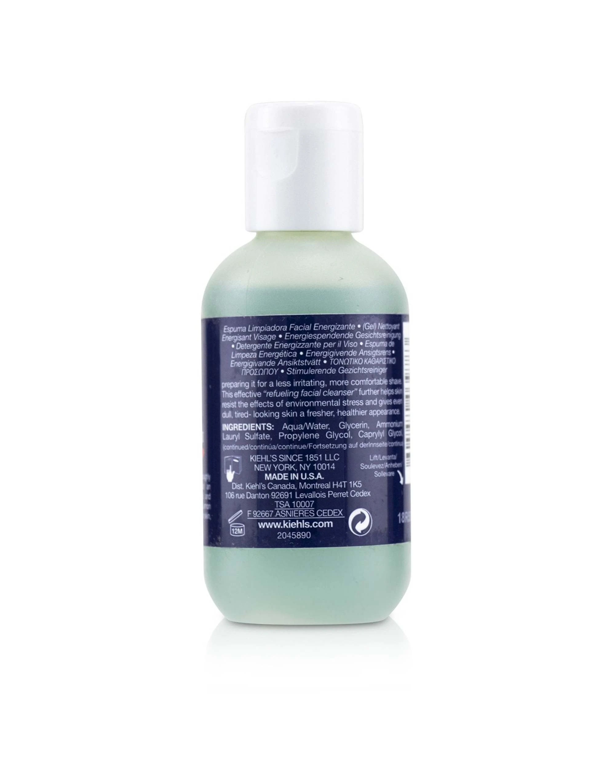 3 Kiehl's Facial Fuel Energizing Face Wash Gel Cleanser  250ml/8.4oz, 3 of 4