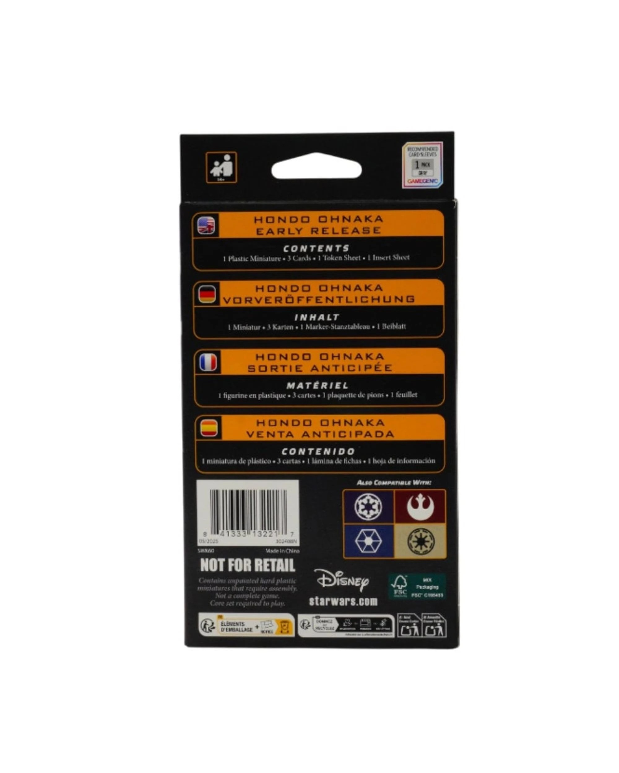 4 Star Wars: Legion Hondo Ohnaka Early Release, 4 of 4