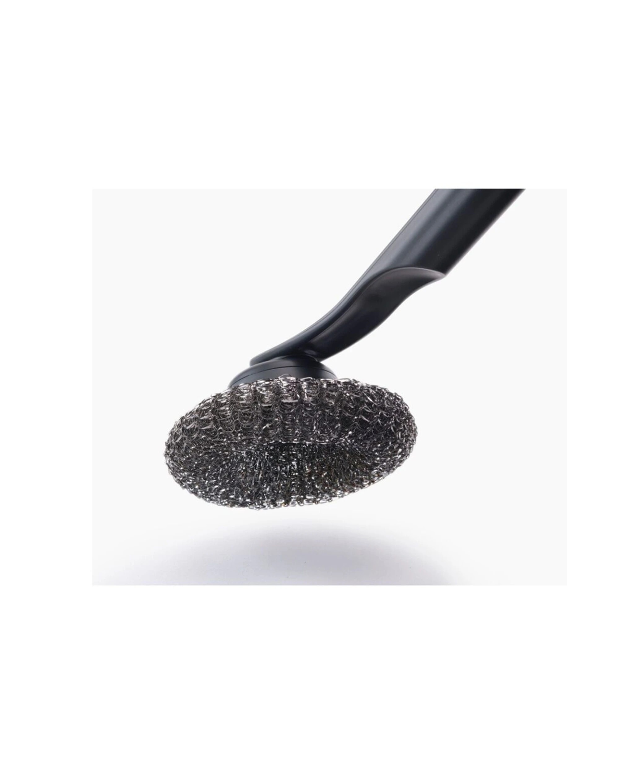 3 Joseph Joseph SinkTech 2pc Steel Kitchen Scourer Replacement Heads Pack Graphite - Grey, 3 of 8