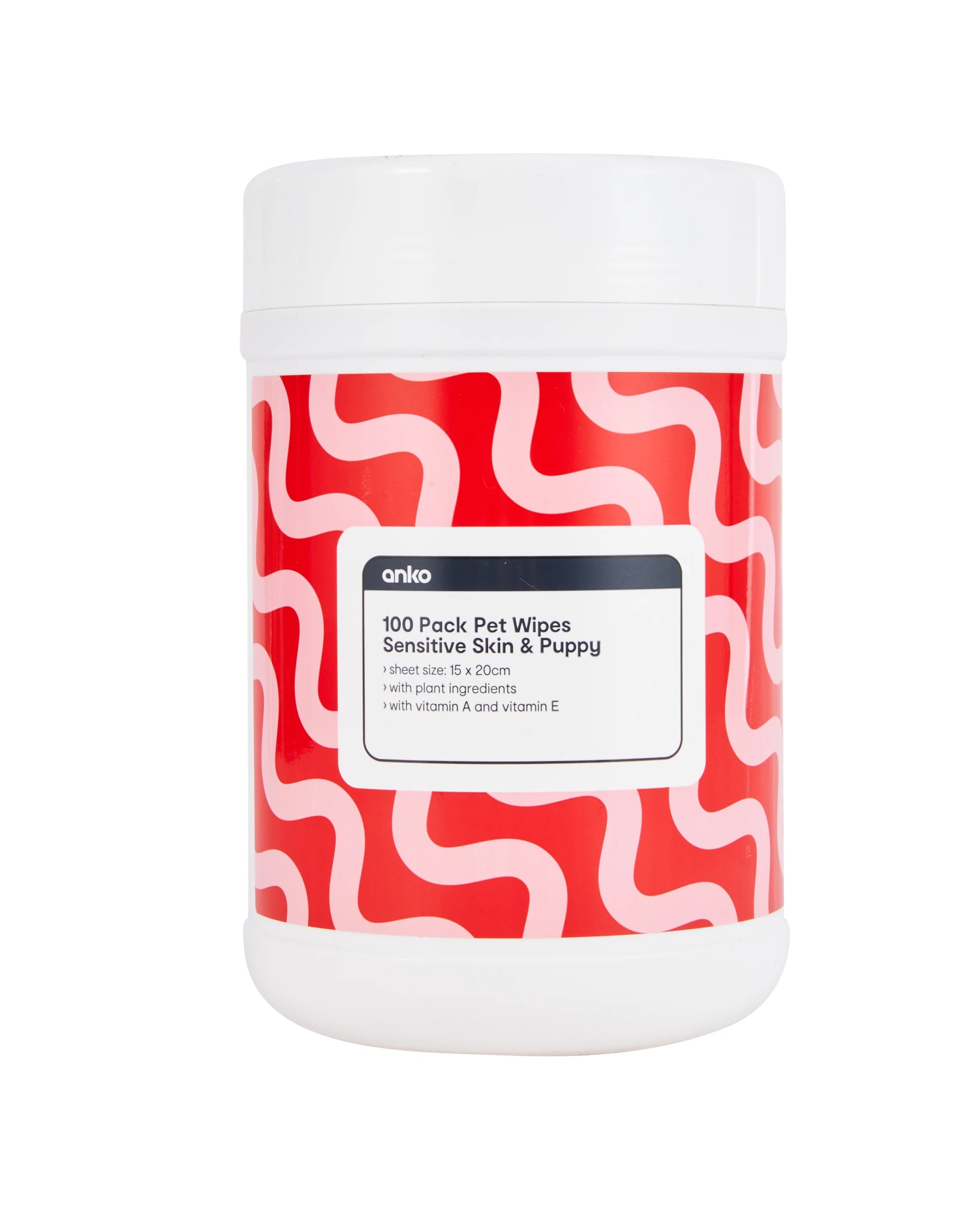 1 100 Pack Oatmeal Pet Wipes (Puppy), 1 of 3