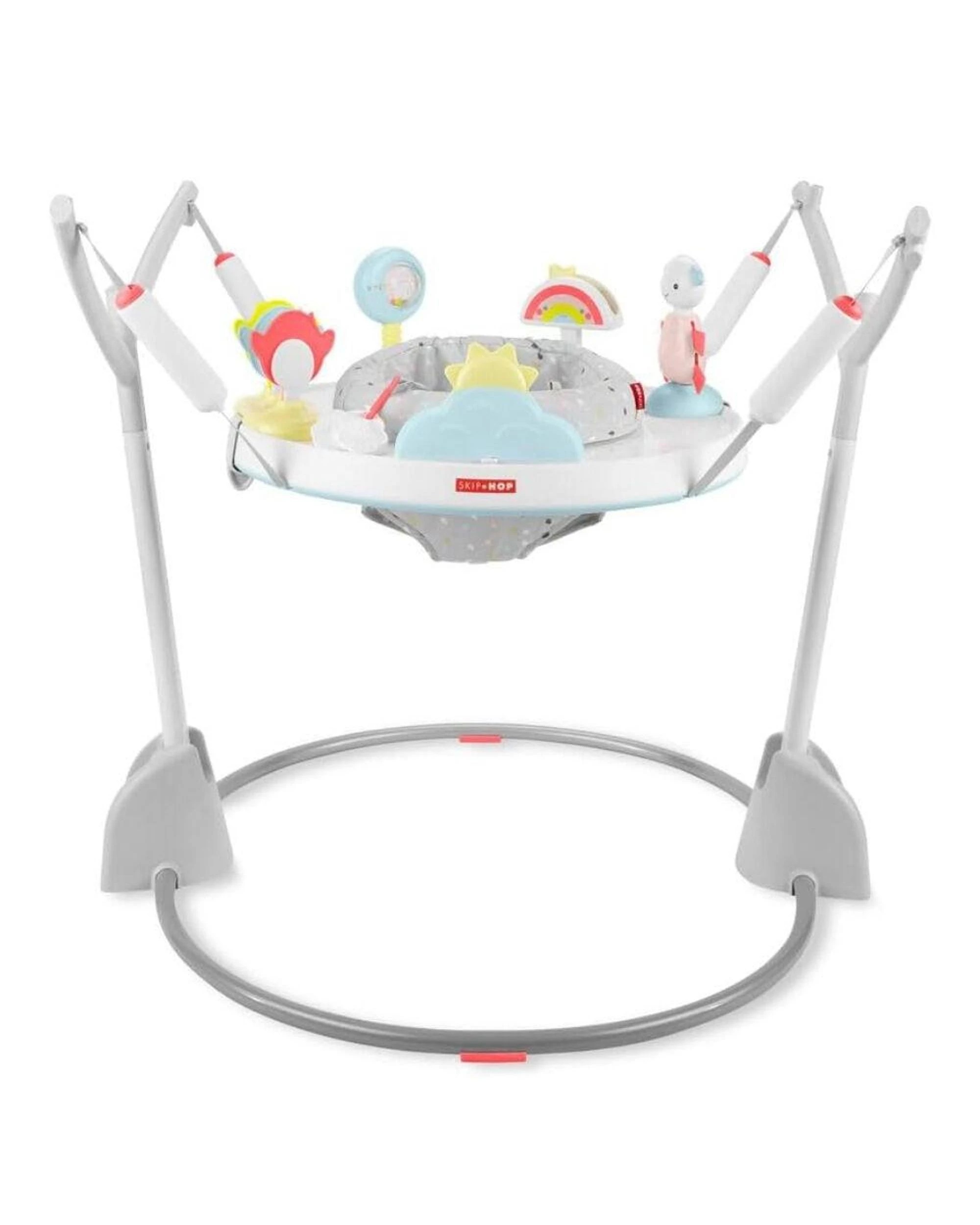 1 Skip Hop Silver Lining Cloud Jumpscape Foldaway Jumper Activity Centre, 1 of 8