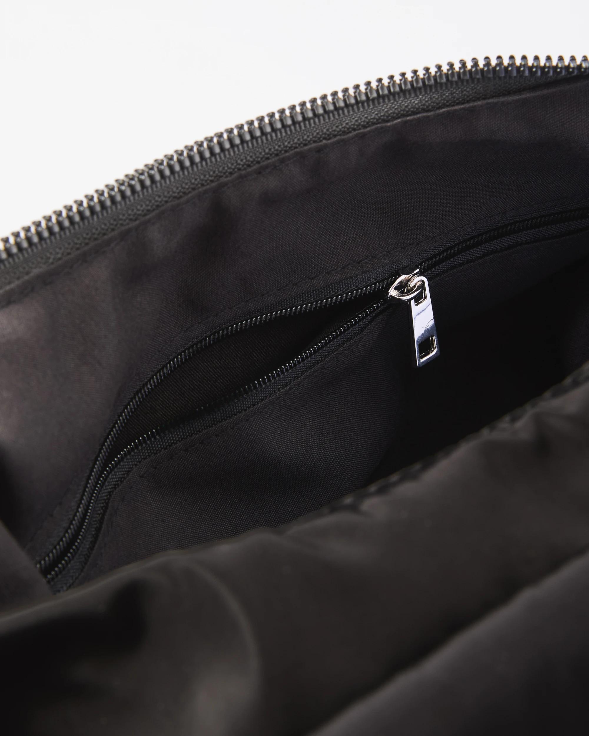 5 Nylon Pocket Crossbody Bag Black, 5 of 7