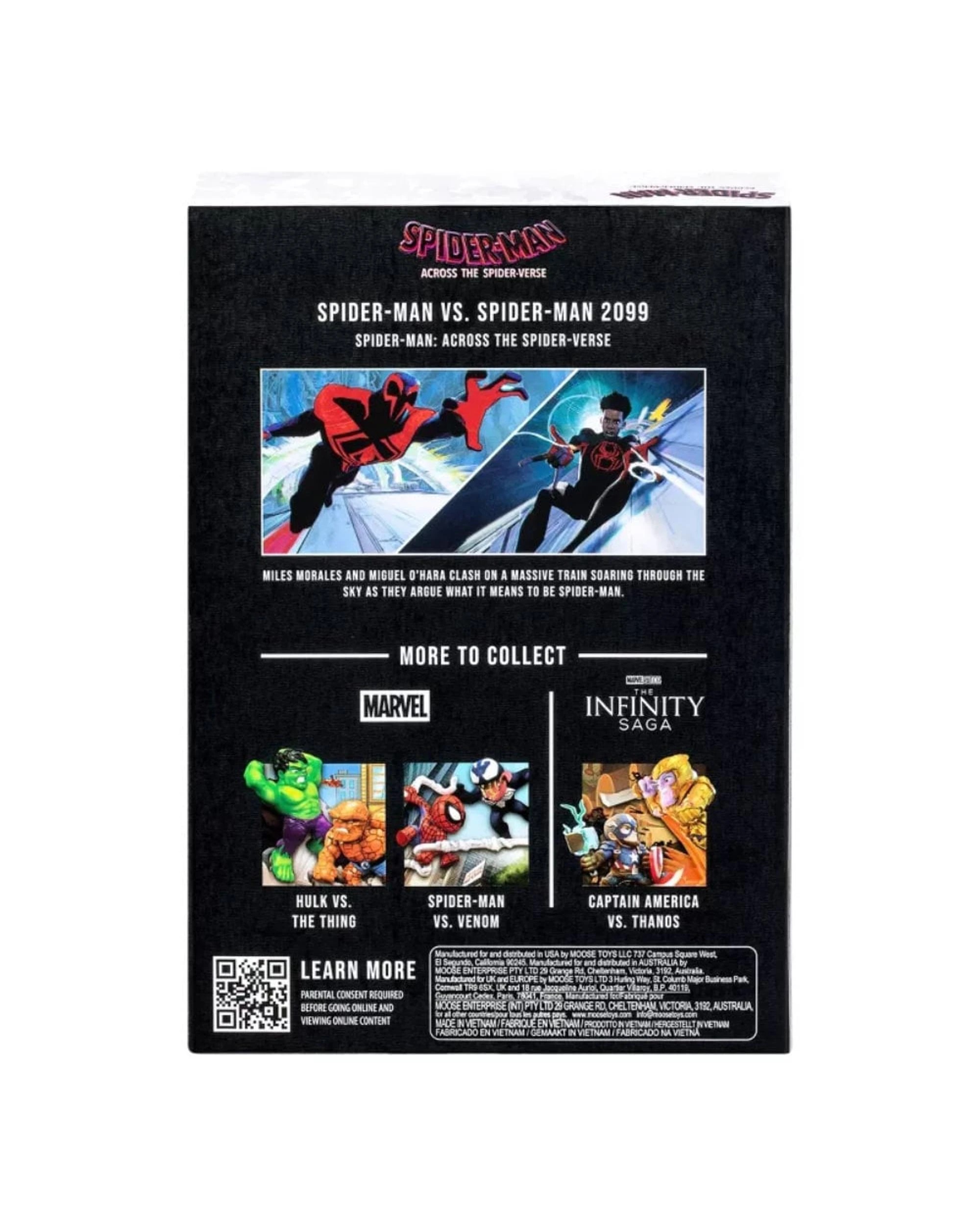 2 Fandrop Marvel MV06 Spider-Man vs Spider-Man 2099 2 Figure Diorama, 2 of 9