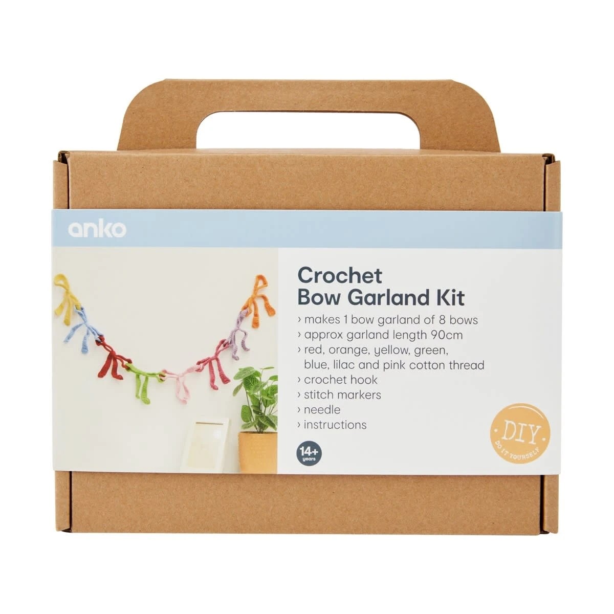 1 DIY Crochet Bow Garland Kit, 1 of 3