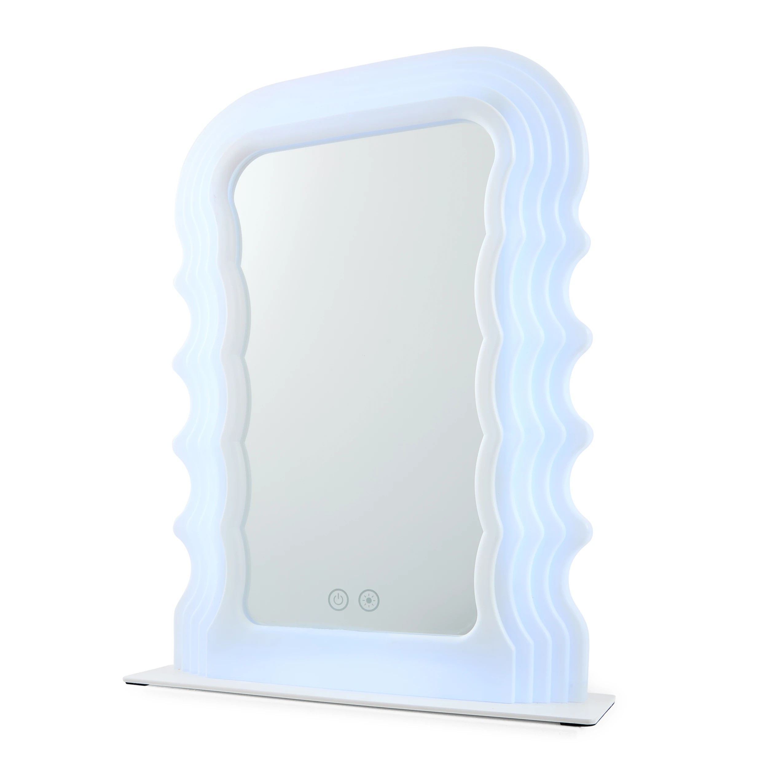 3 Wavy LED Mirror, 3 of 10