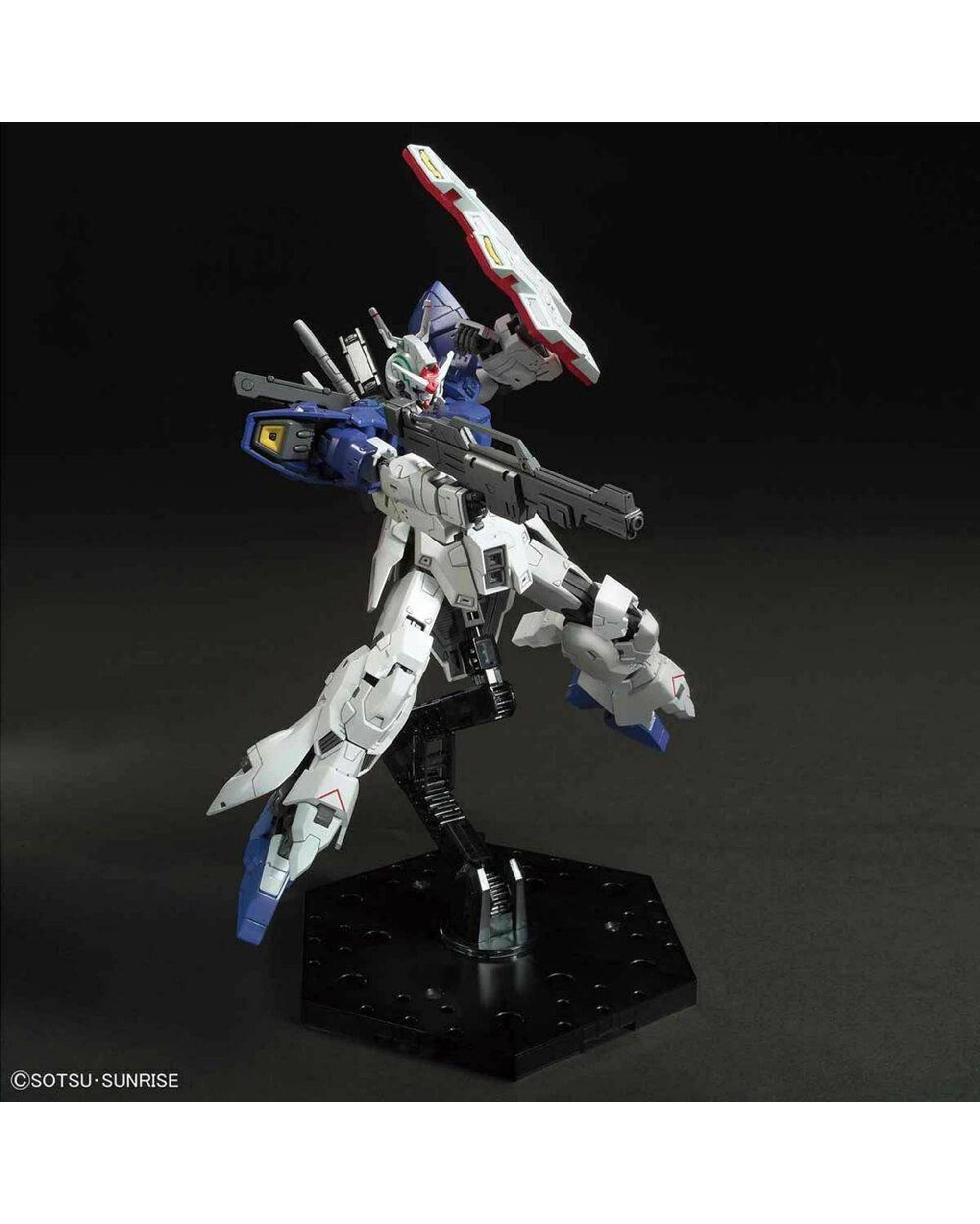 8 Bandai Gundam HGUC AMS-123X-X Moon Gundam 1/144 Model Kit, 8 of 9