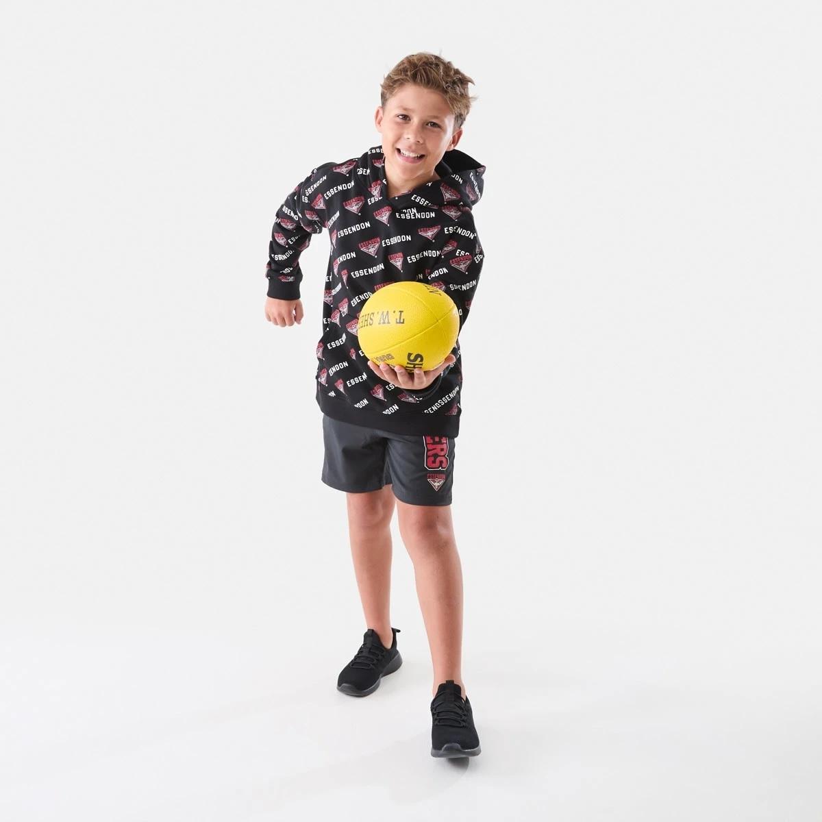1 Official AFL Kids All Over Print Hoodie Essendon, 1 of 10