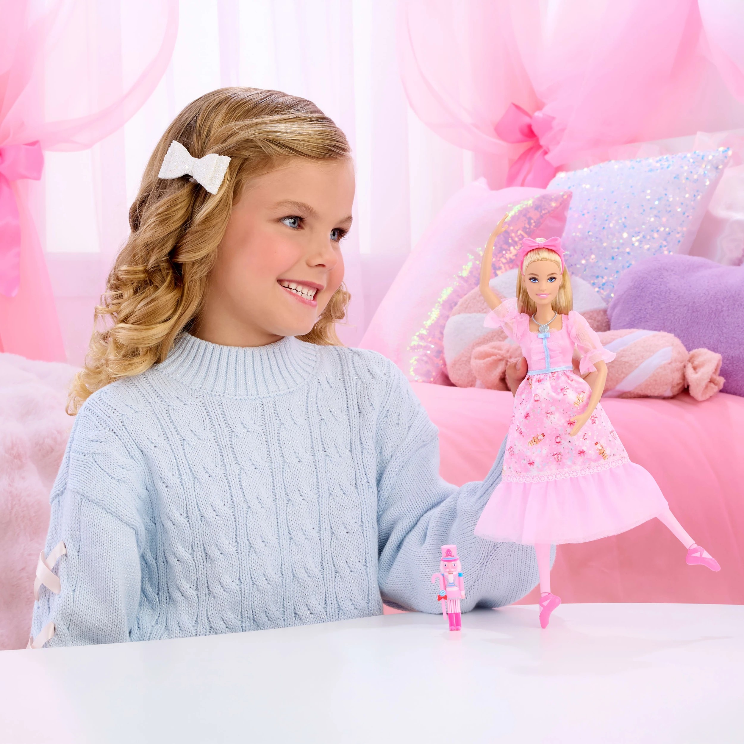 7 Barbie in the Nutcracker Clara Ballerina Doll, 7 of 7