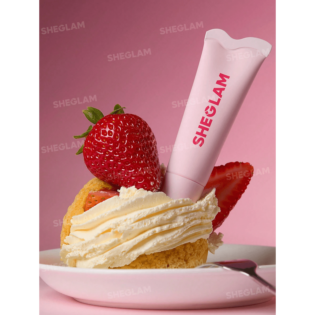 4 SHEGLAM Crystal Glaze Moisturizing Lip Care - Strawberry Milk, 4 of 6