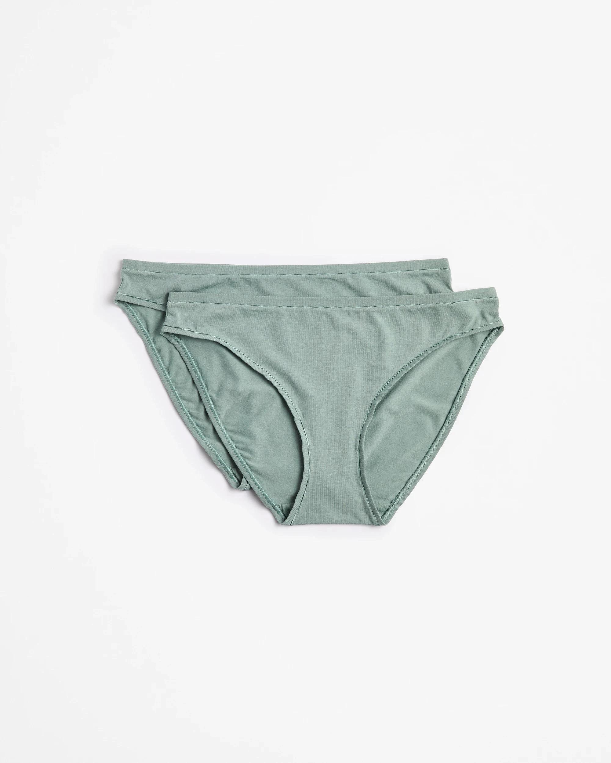 4 Target 2 Pack Bamboo Bikini Briefs CHINOIS GREEN, 4 of 4