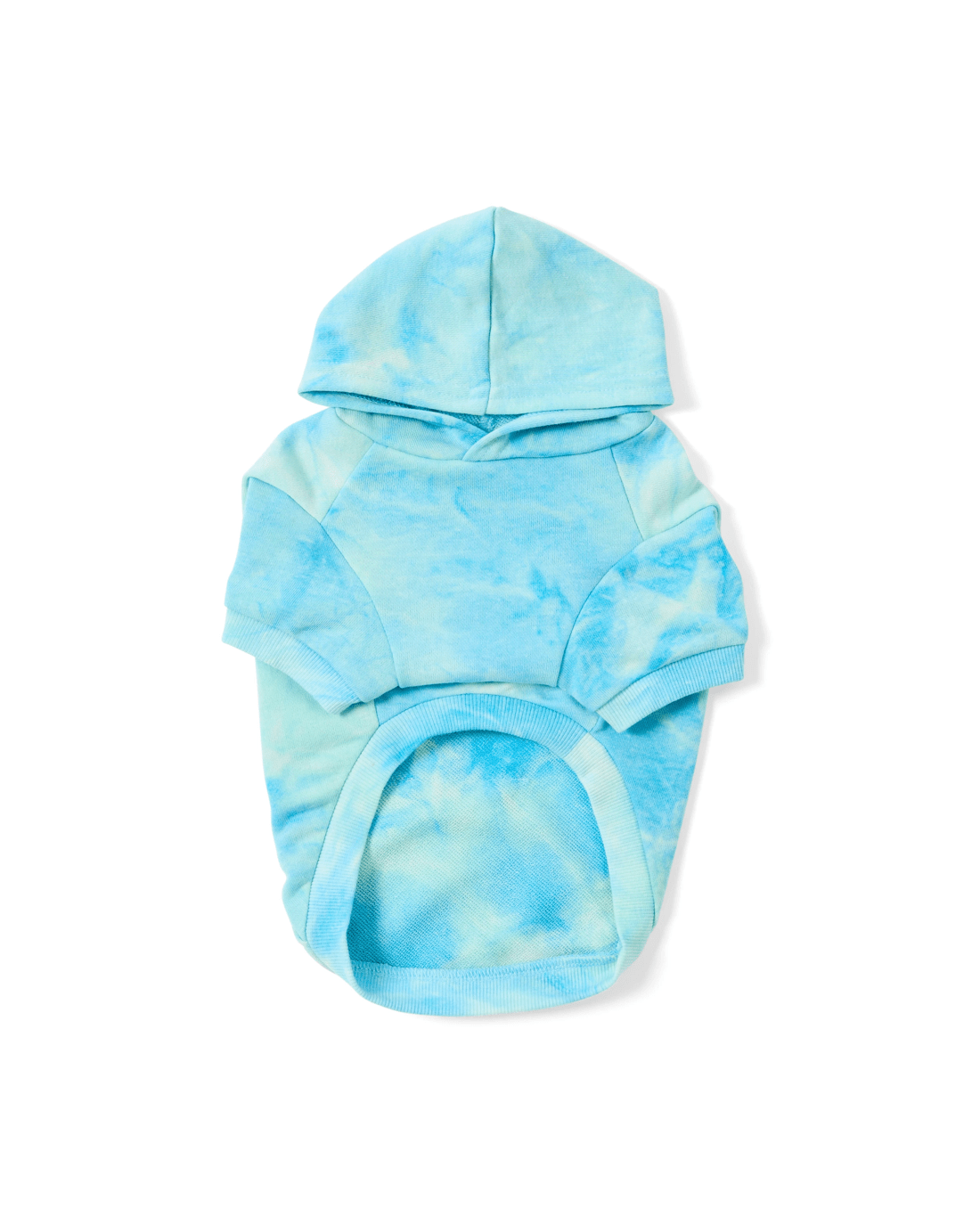 6 Pet Hoodie Tie-Dye - Extra Large, Blue, 6 of 10