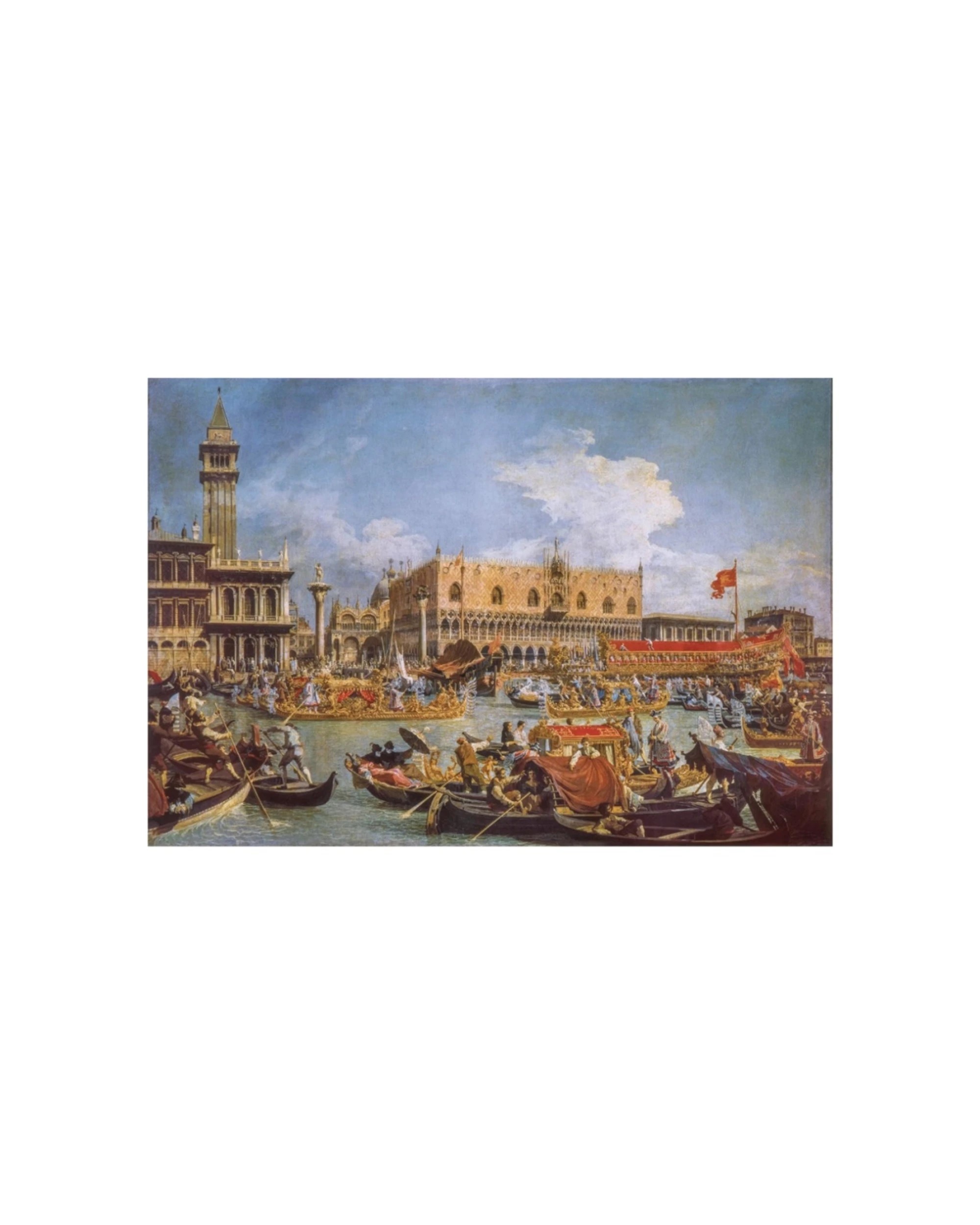 2 Clementoni Museum Collection Bucentaur At The Molo On Ascension Day Puzzle - Multi, 2 of 2